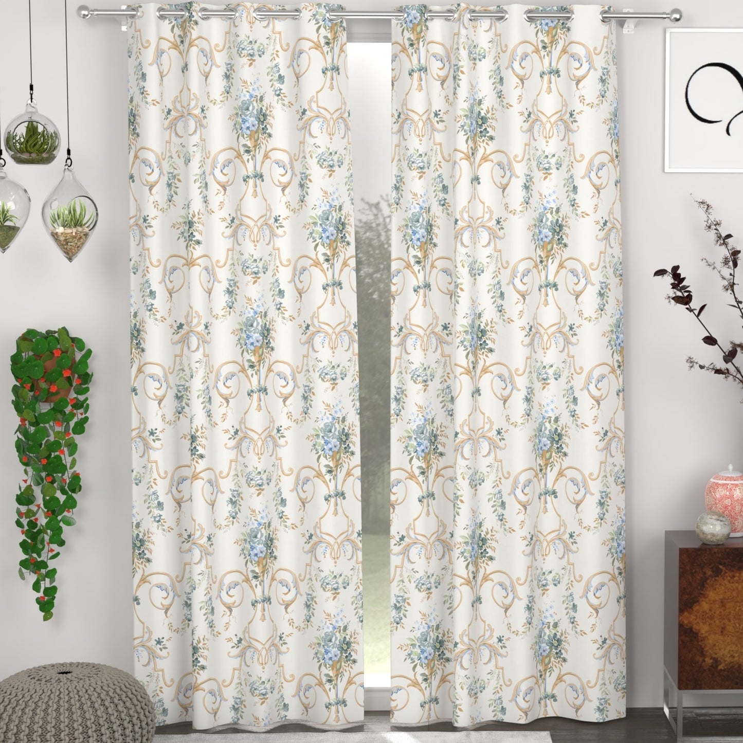 CHHAVI INDIA DESIGNER PRINTED DOOR CURTAIN