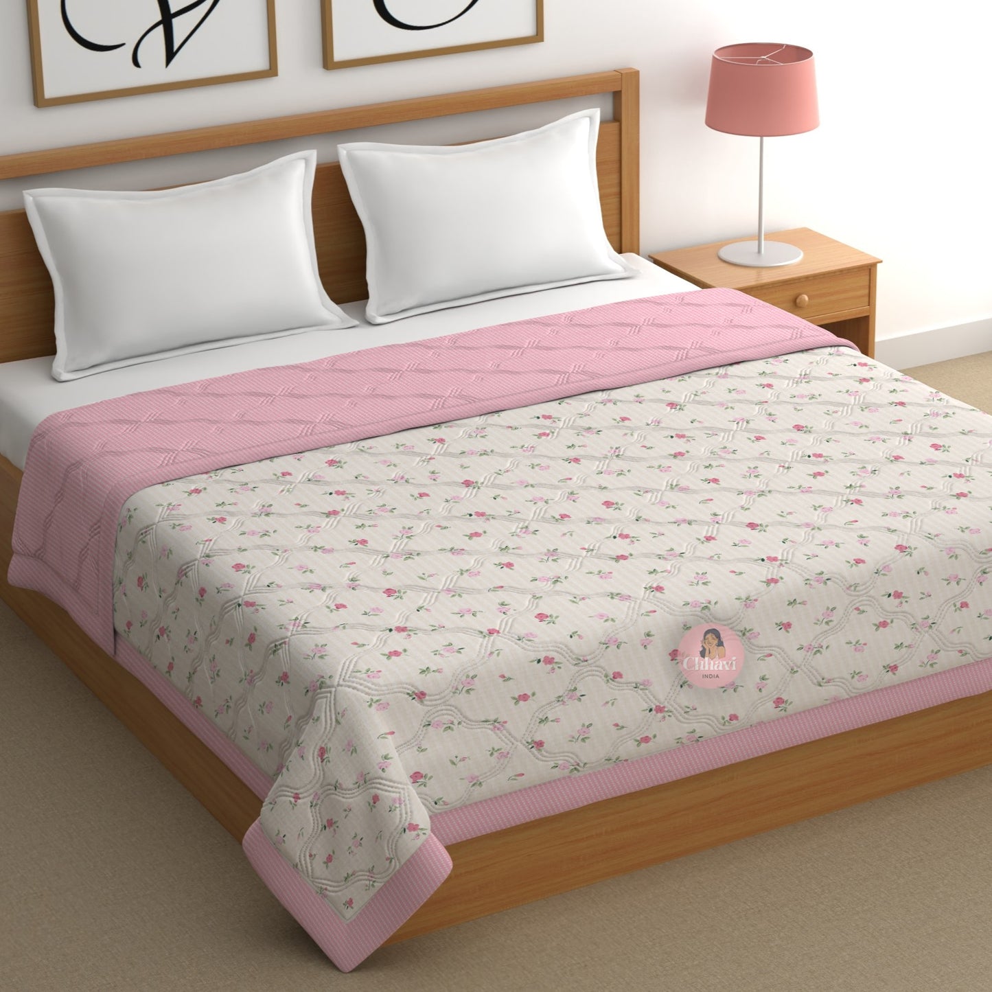 CHHAVI INDIA Printed Double Comforter for AC Room