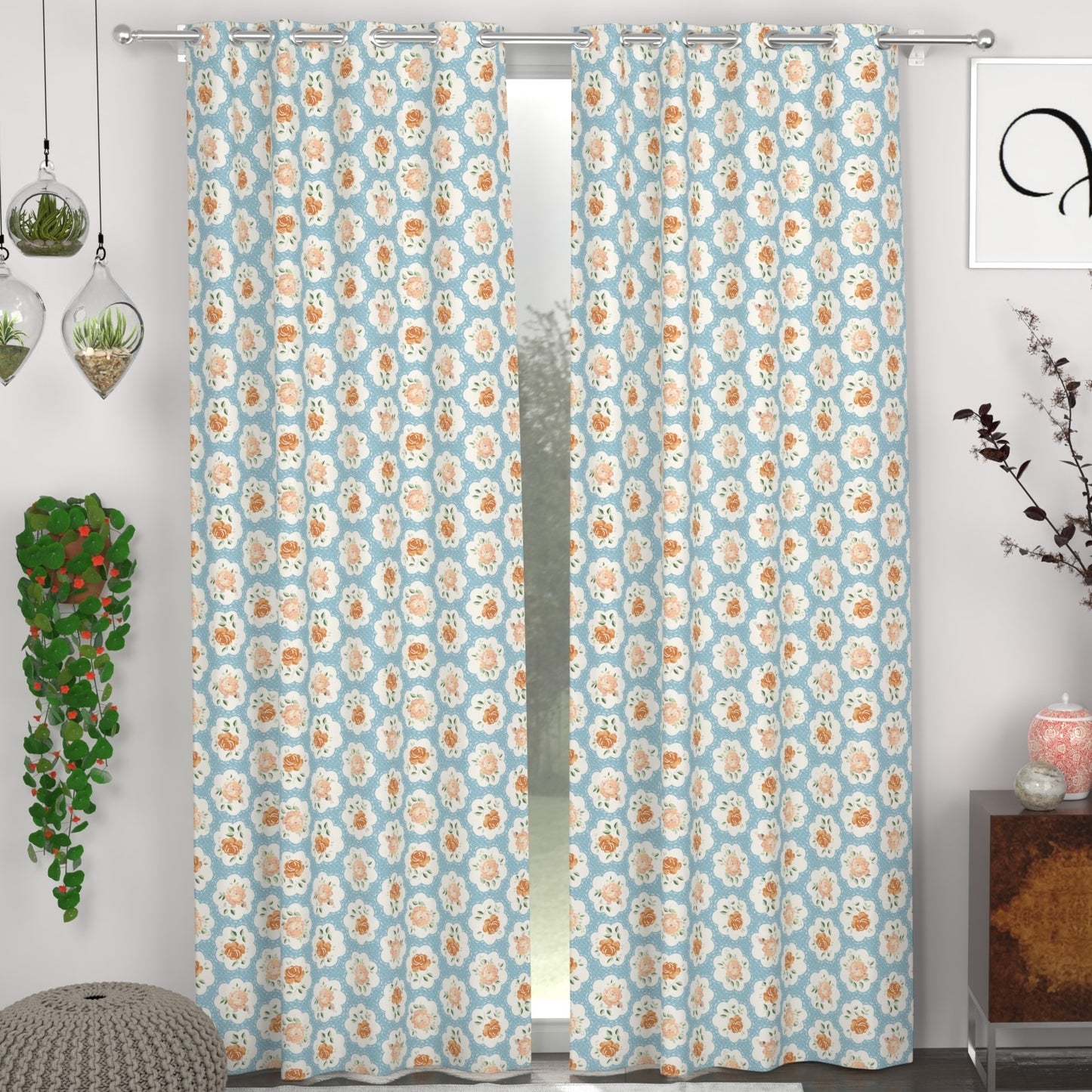 CHHAVI INDIA DESIGNER PRINTED DOOR CURTAIN