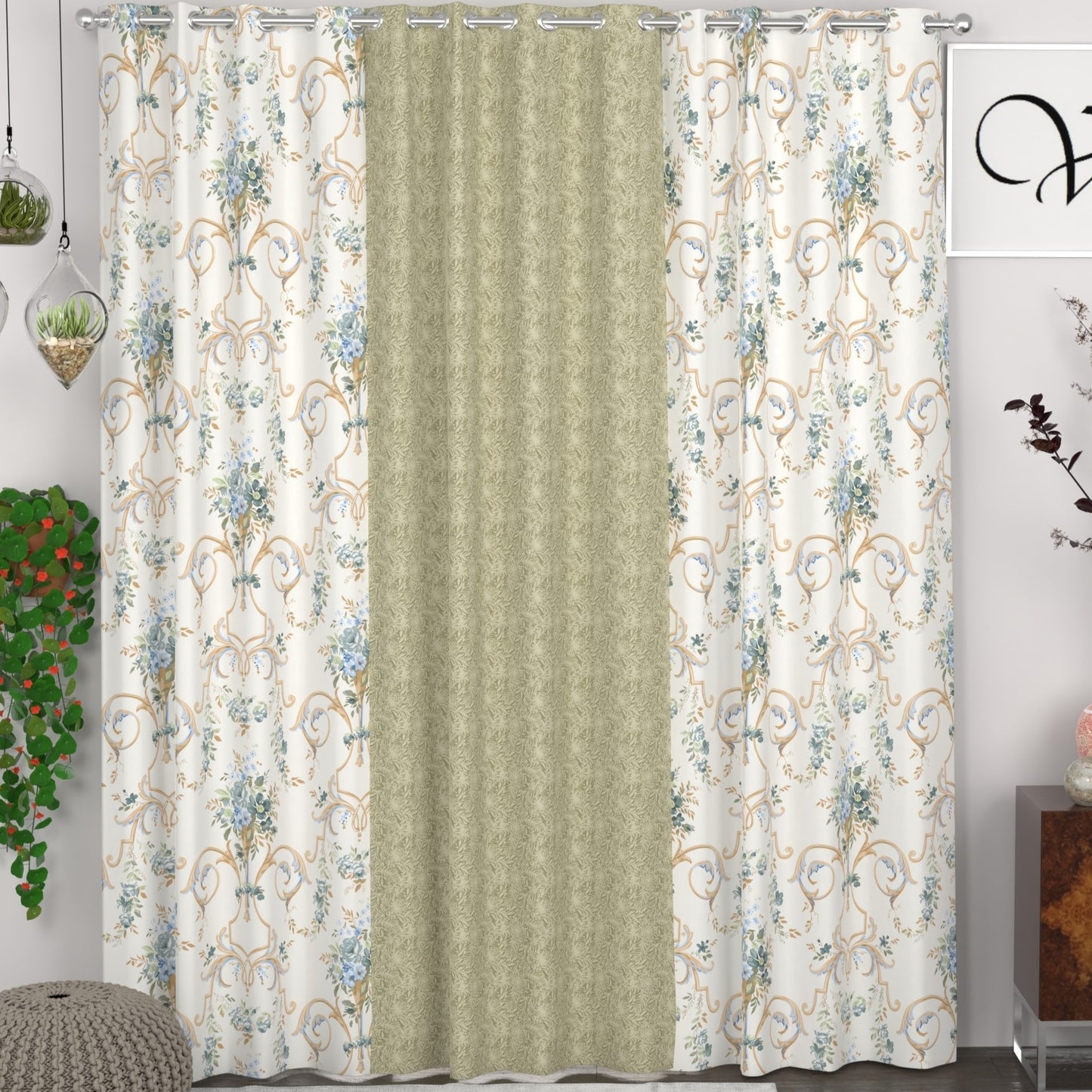 CHHAVI INDIA DESIGNER PRINTED DOOR CURTAIN
