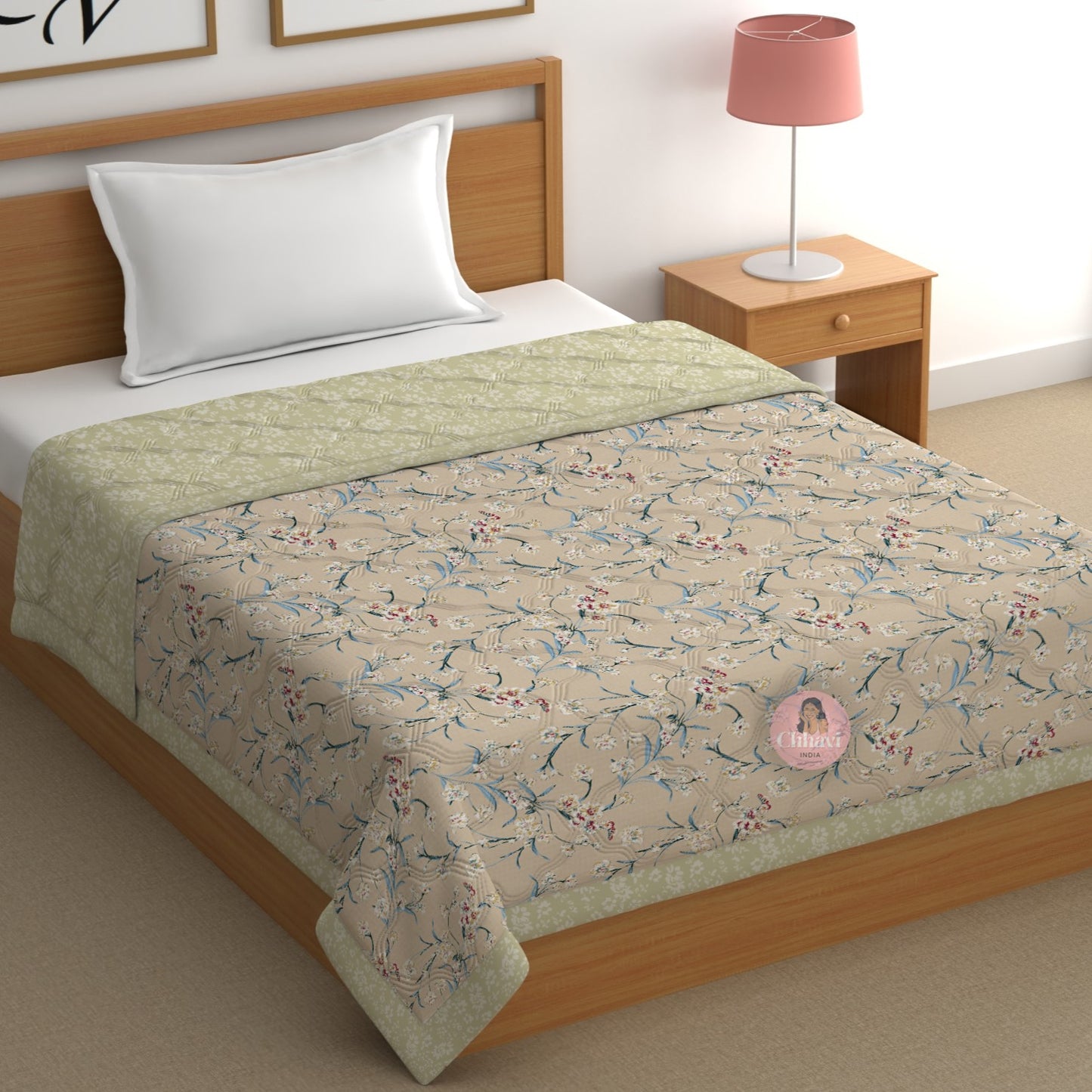 Chhavi india 210 TC single Bed Comforter