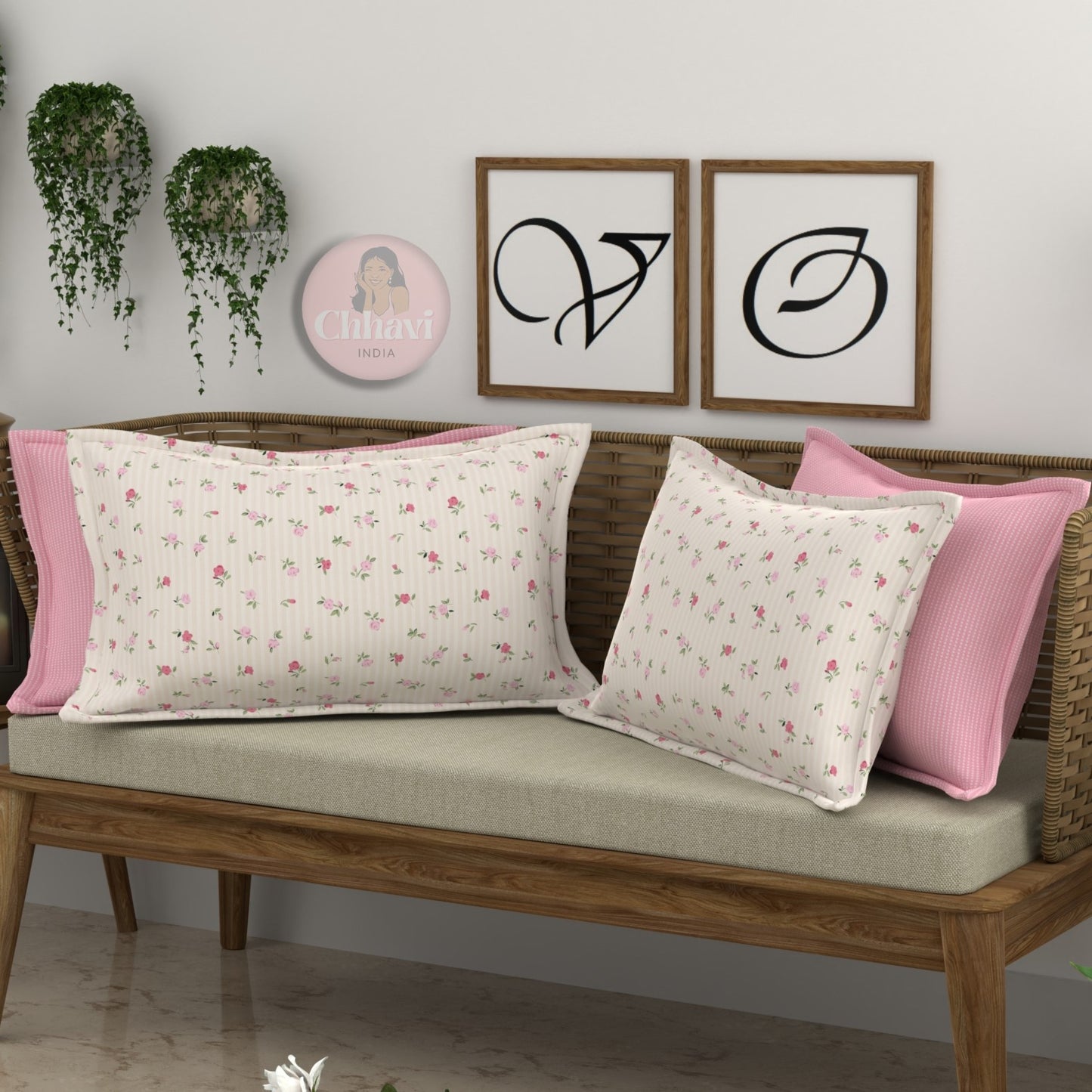 CHHAVI INDIA Microfiber Pillow Cover