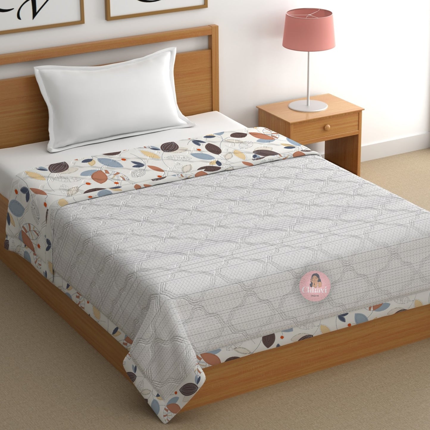 Chhavi india 210 TC single Bed Comforter