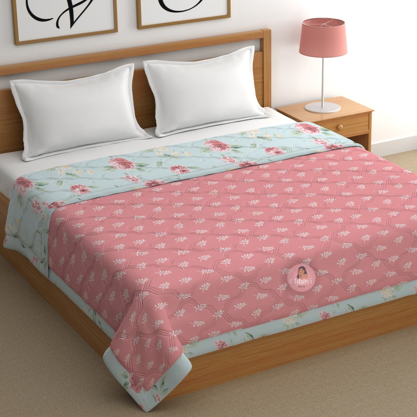 CHHAVI INDIA Printed Double Comforter for AC Room
