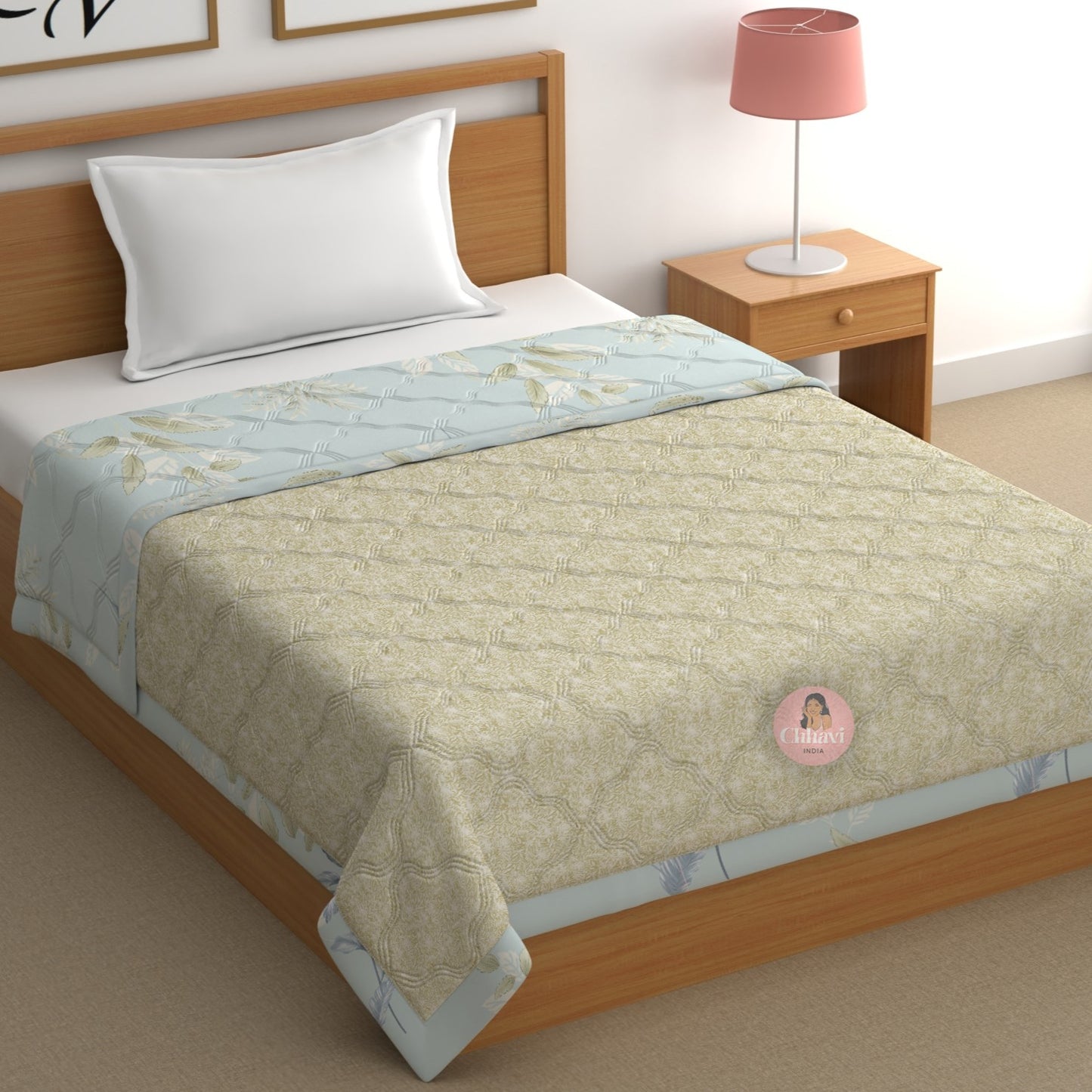Chhavi india 210 TC single Bed Comforter