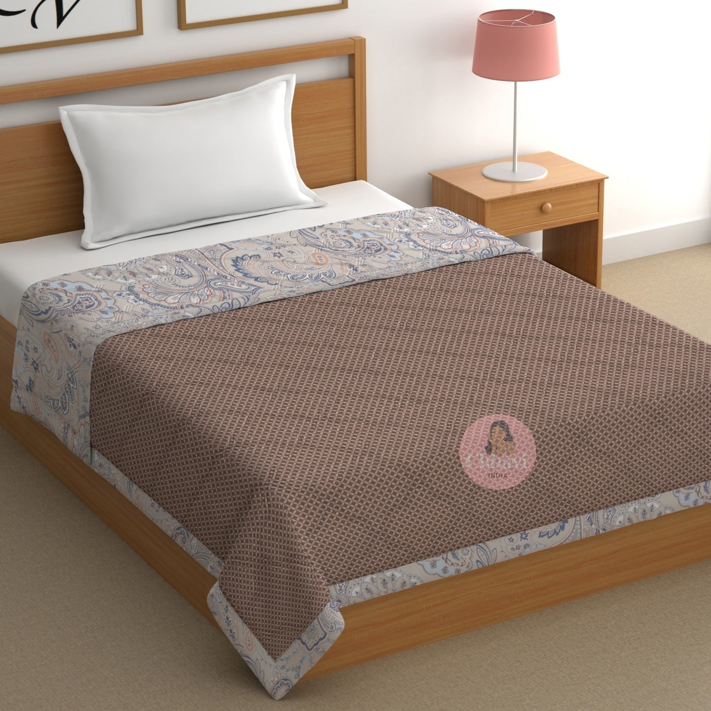 Chhavi india 210 TC single Bed Comforter