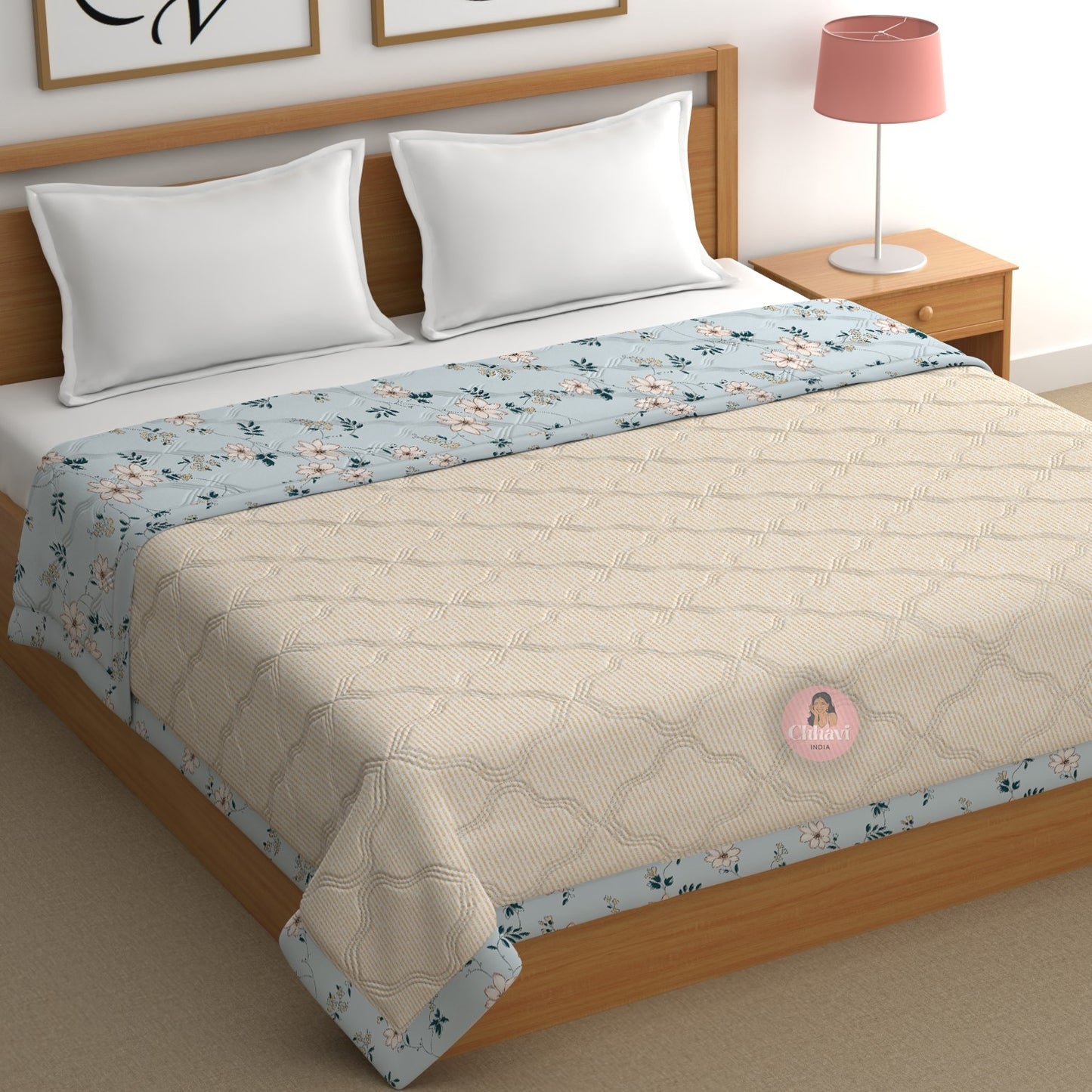 CHHAVI INDIA Printed Double Comforter for AC Room