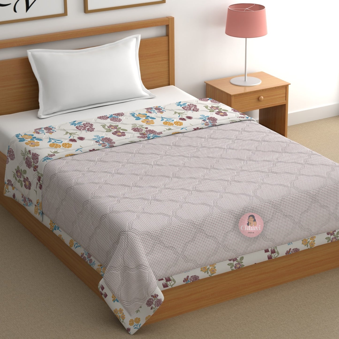 Chhavi india 210 TC single Bed Comforter