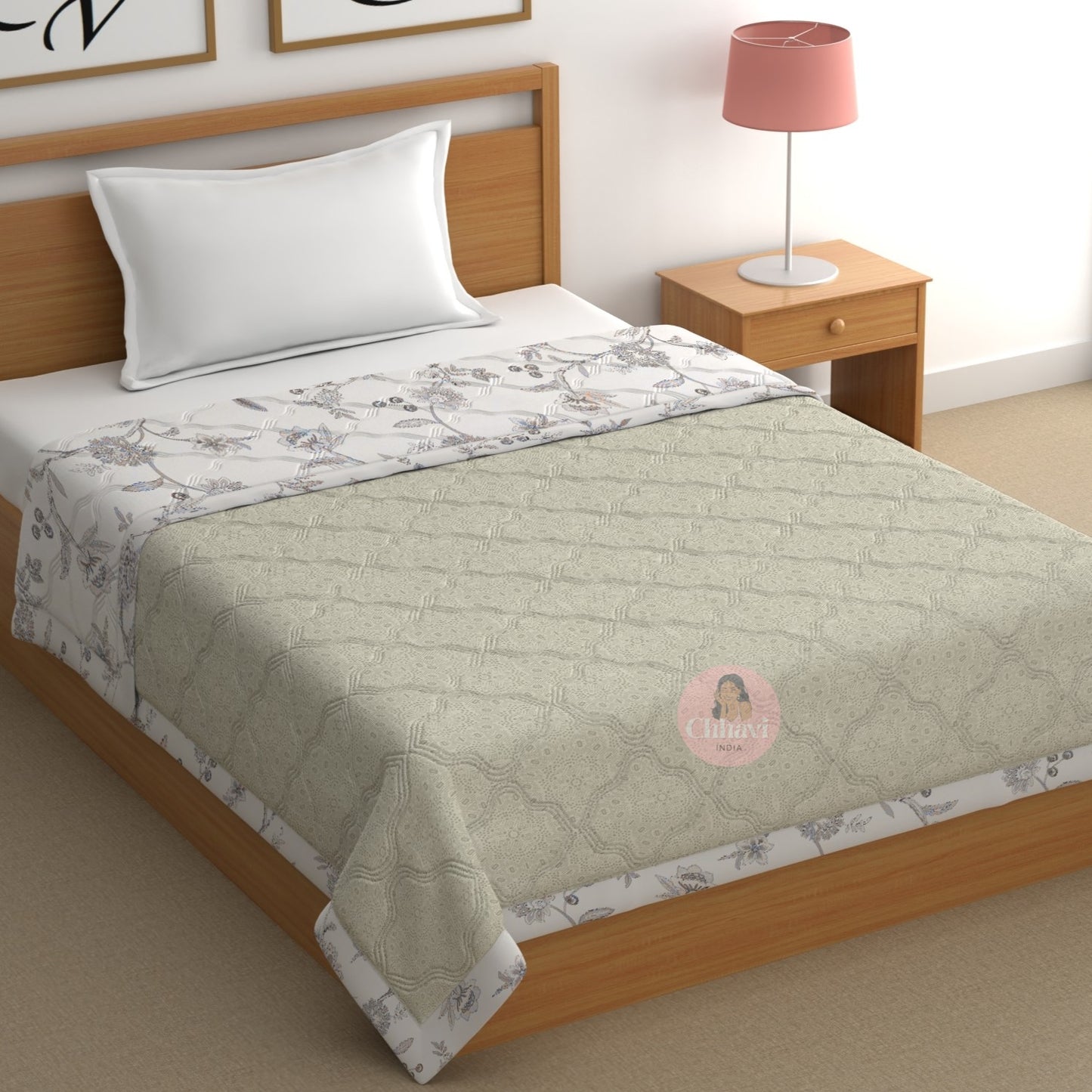Chhavi india 210 TC single Bed Comforter