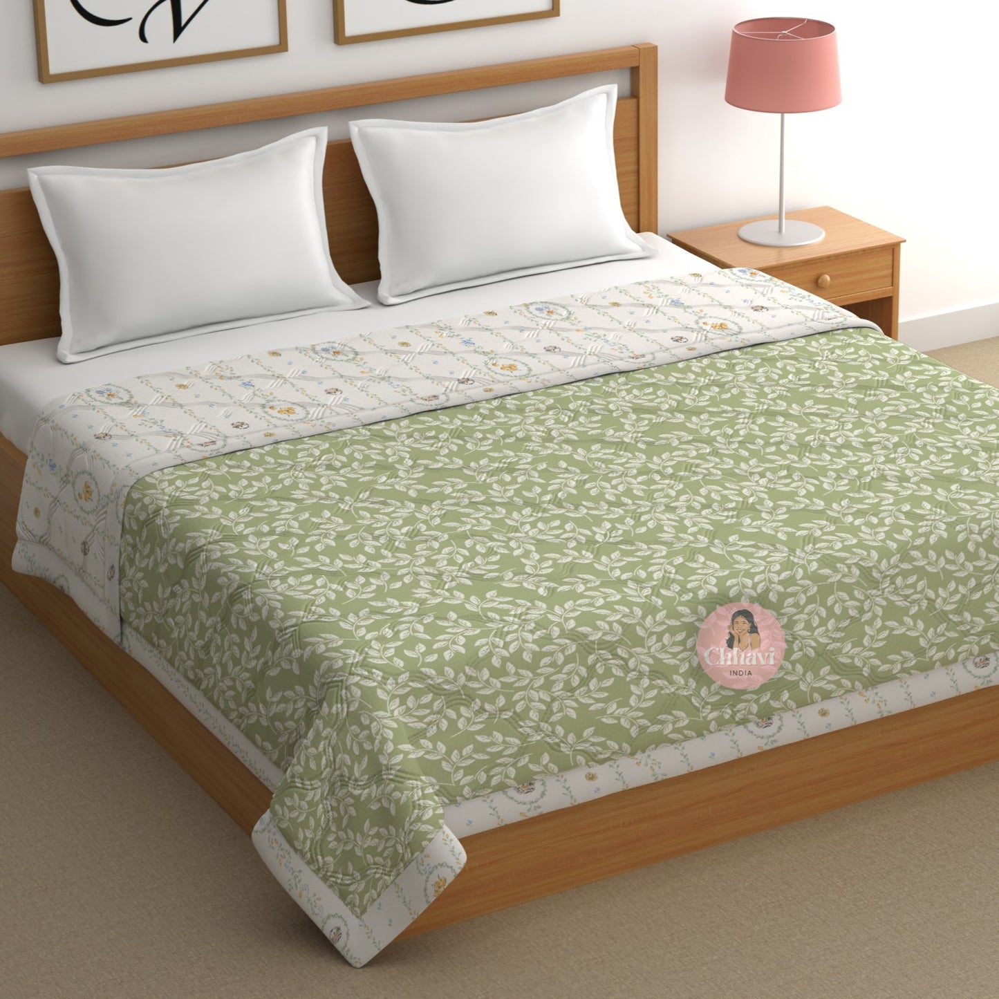 CHHAVI INDIA Printed Double Comforter for AC Room