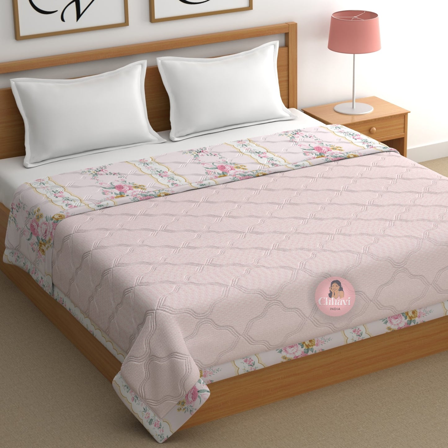 CHHAVI INDIA Printed Double Comforter for AC Room