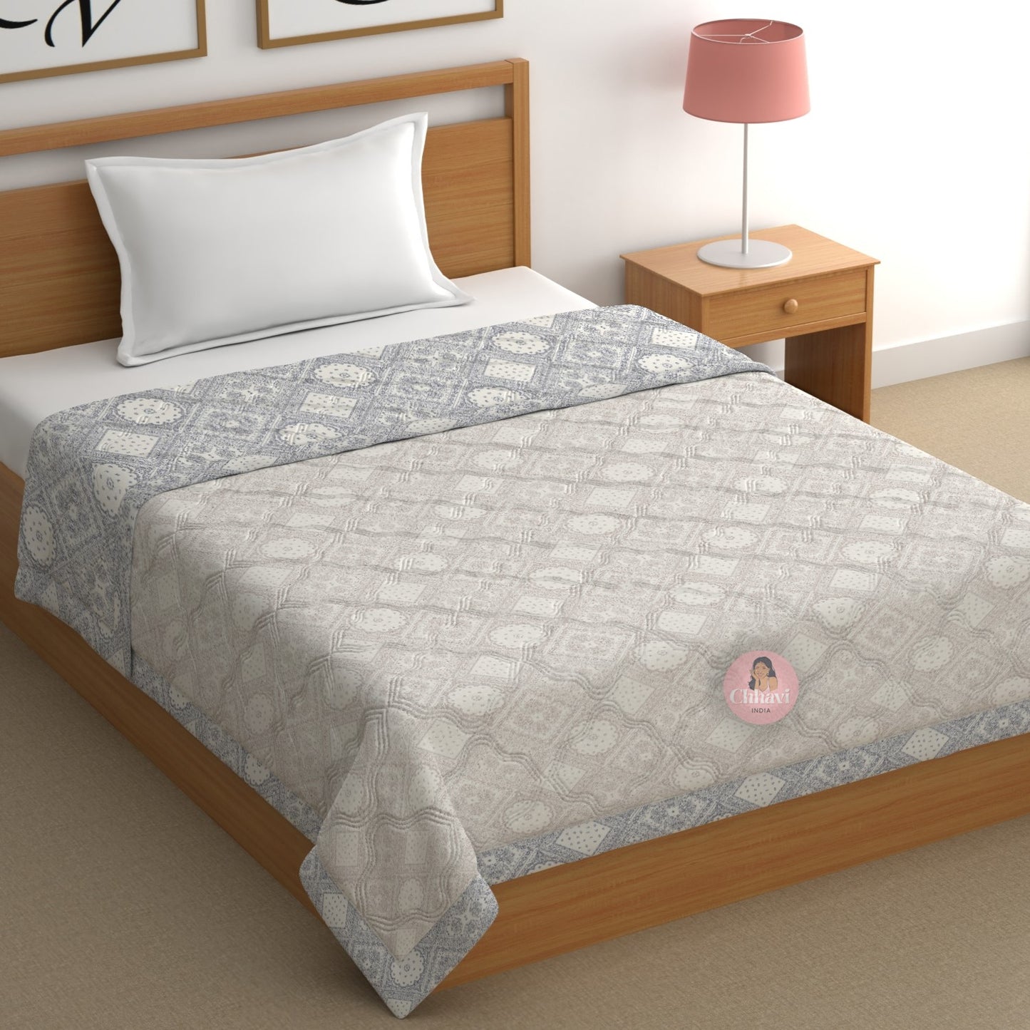 Chhavi india 210 TC single Bed Comforter