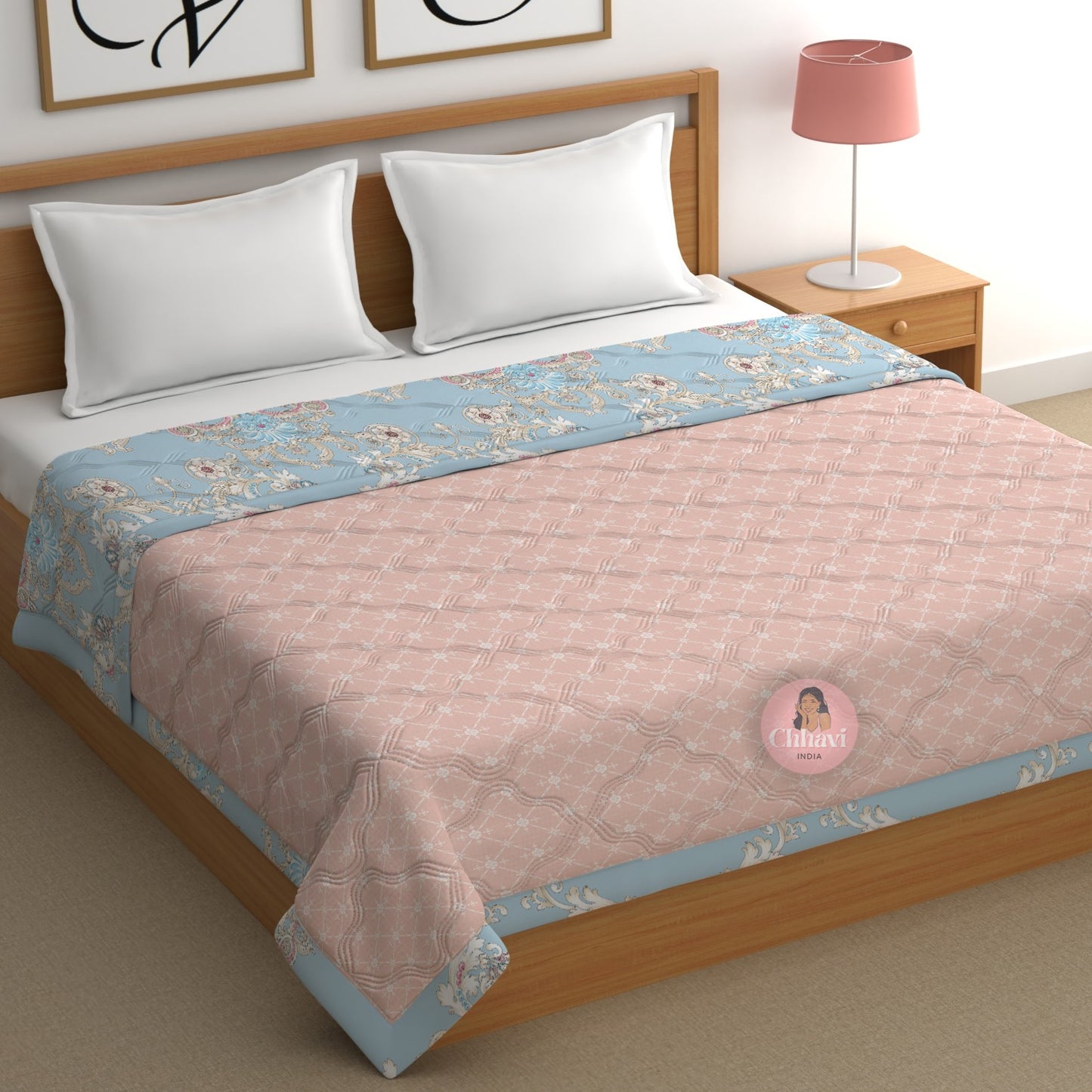 CHHAVI INDIA Printed Double Comforter for AC Room
