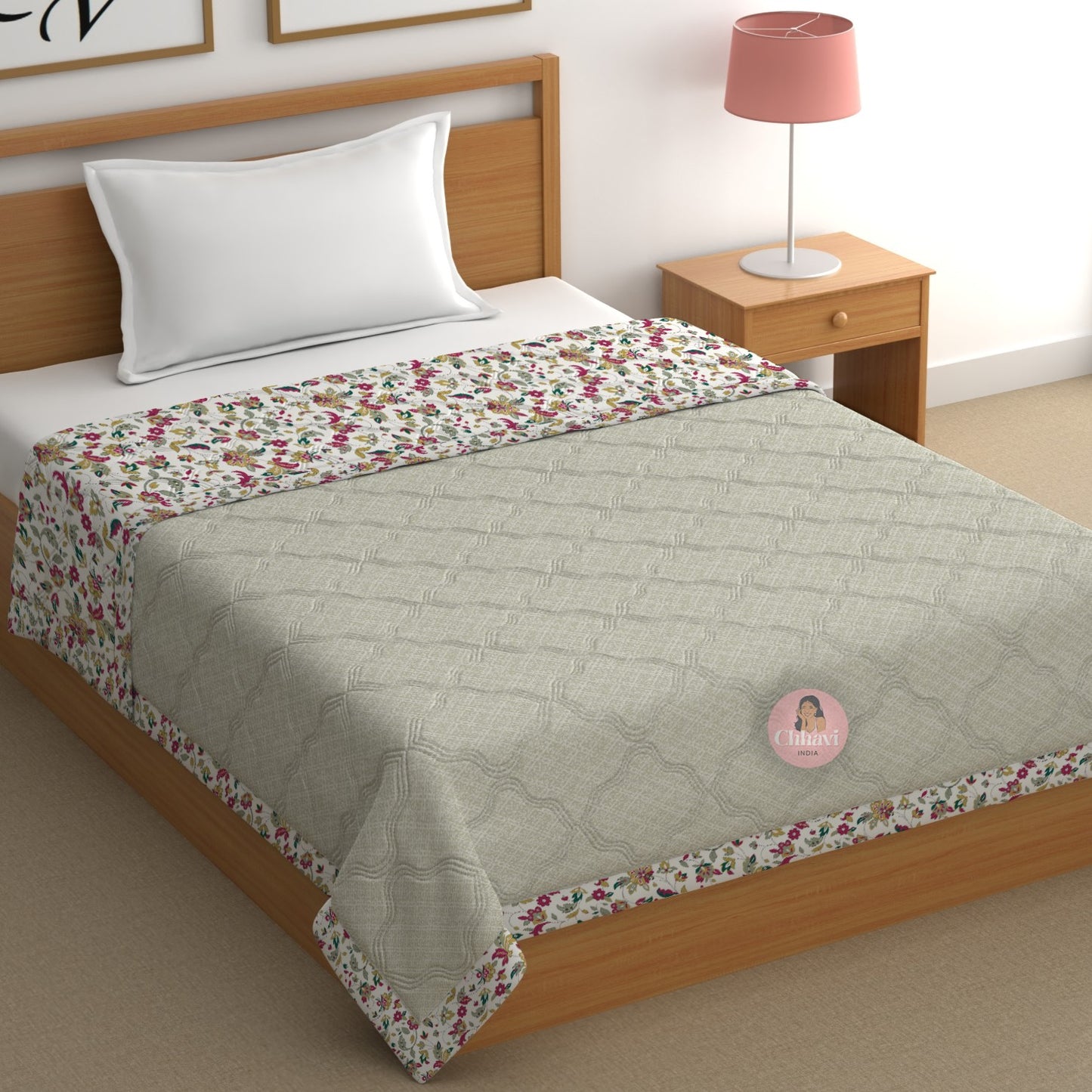 Chhavi india 210 TC single Bed Comforter