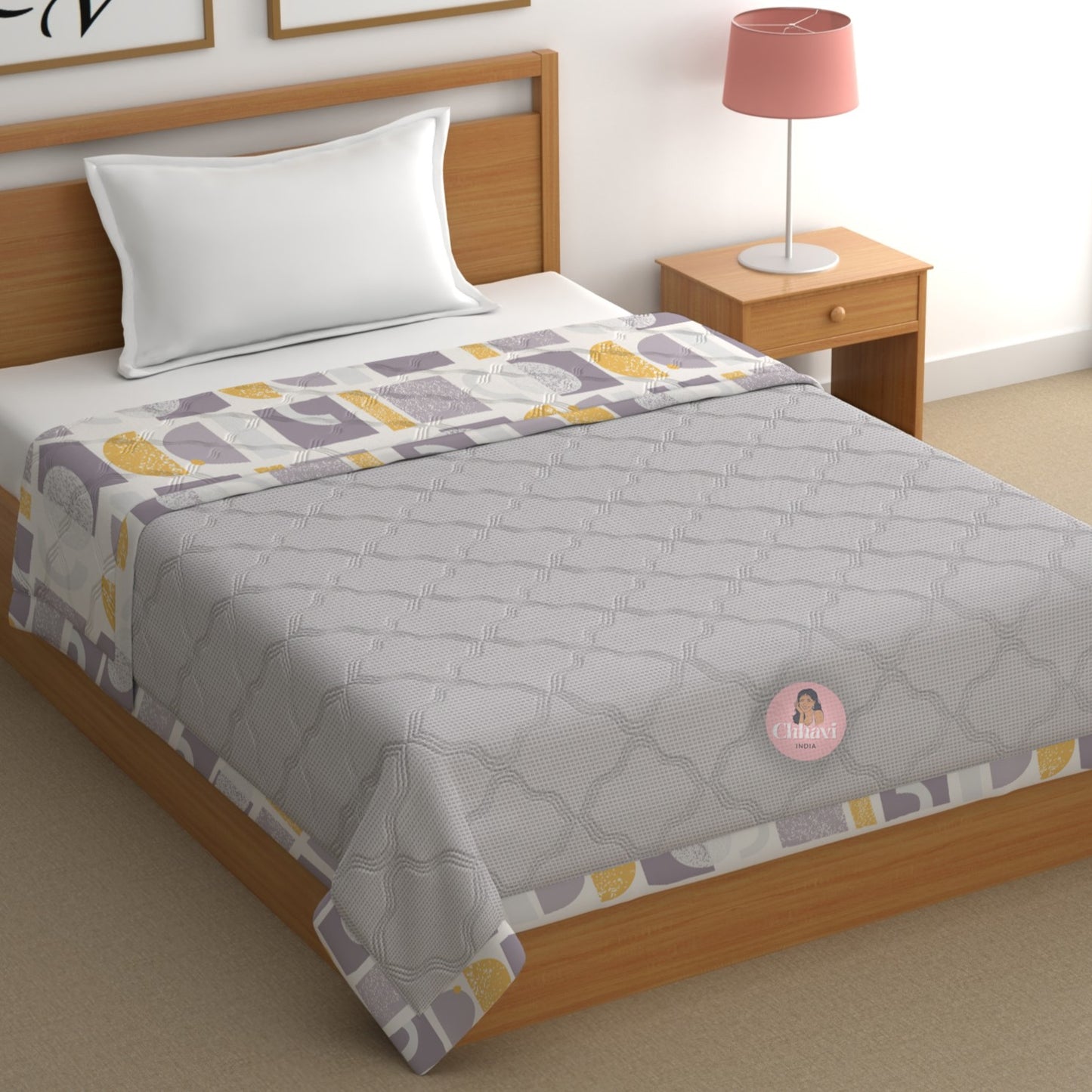 Chhavi india 210 TC single Bed Comforter