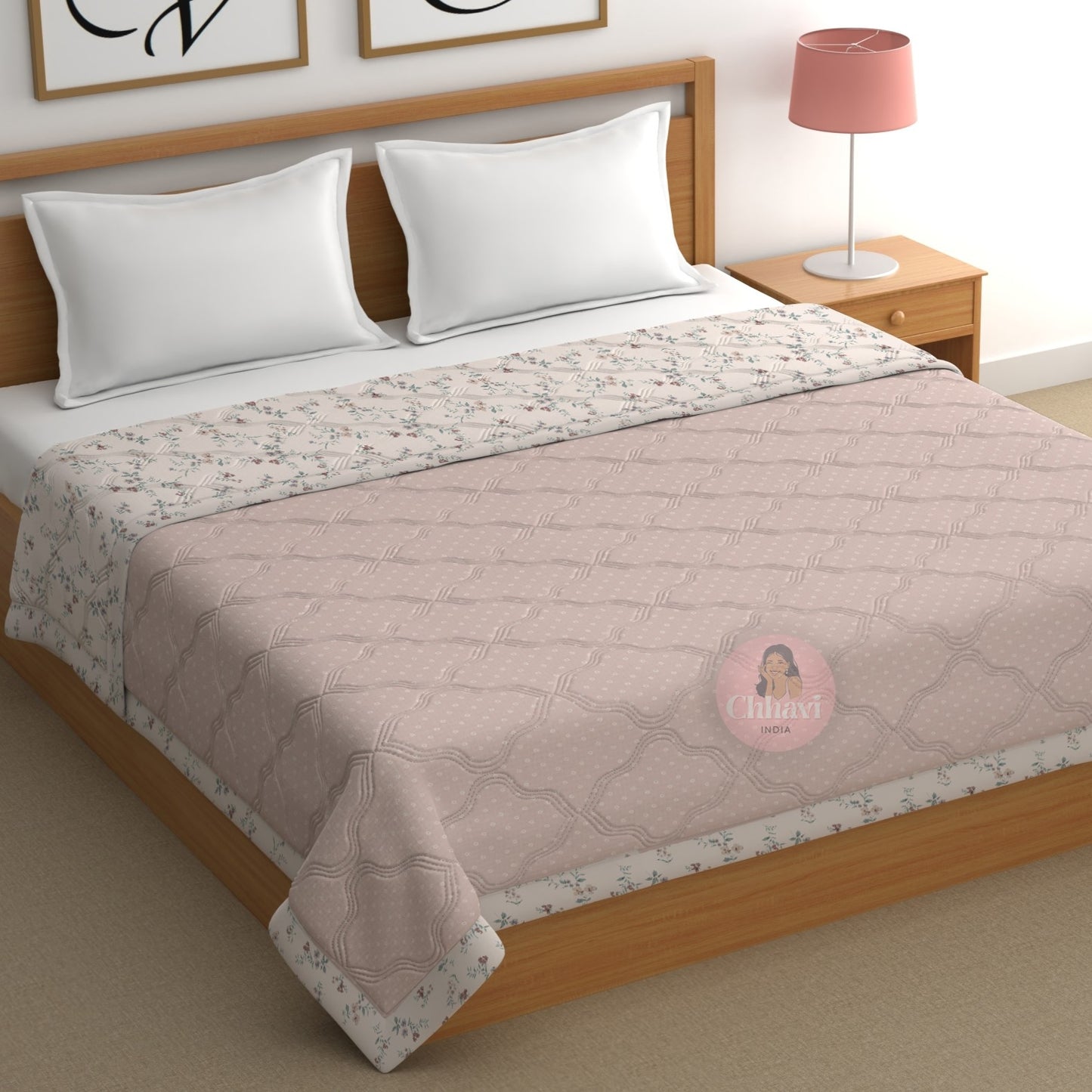 CHHAVI INDIA Printed Double Comforter for AC Room
