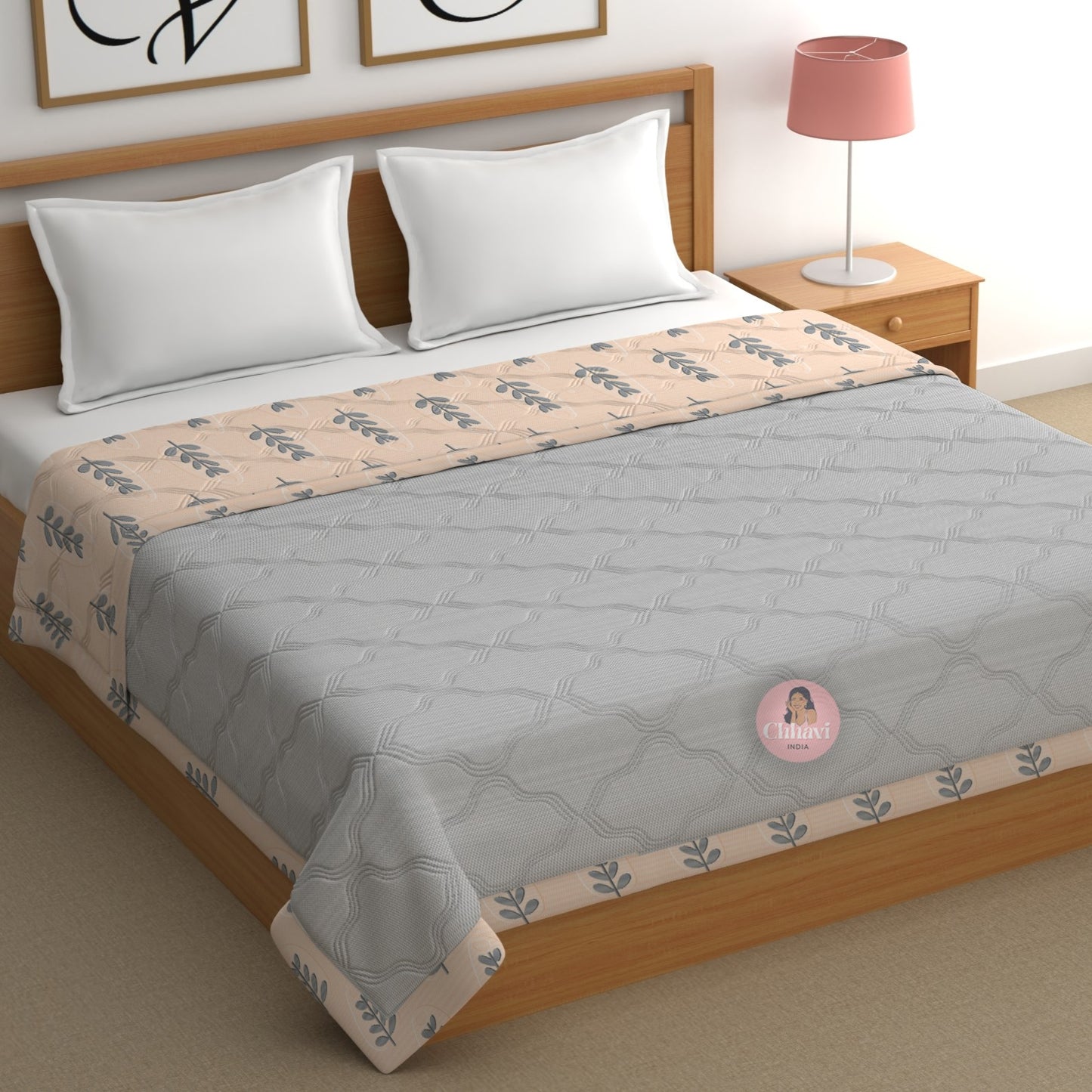 CHHAVI INDIA Printed Double Comforter for AC Room
