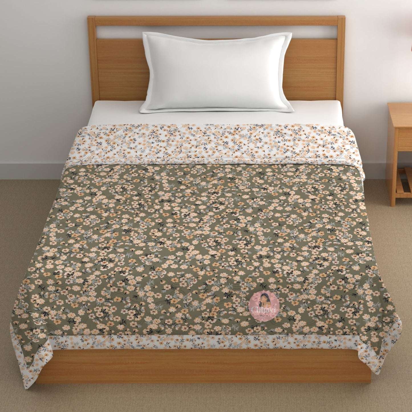 Chhavi india 210 TC single Bed Comforter