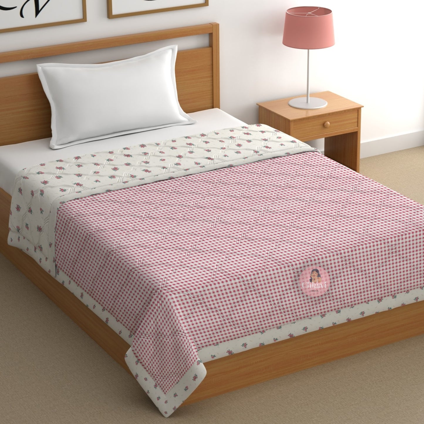 Chhavi india 210 TC single Bed Comforter
