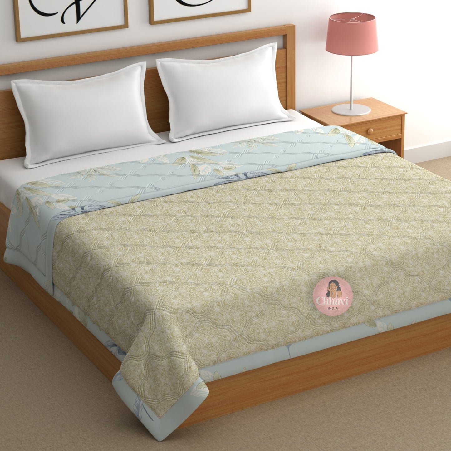 CHHAVI INDIA Printed Double Comforter for AC Room