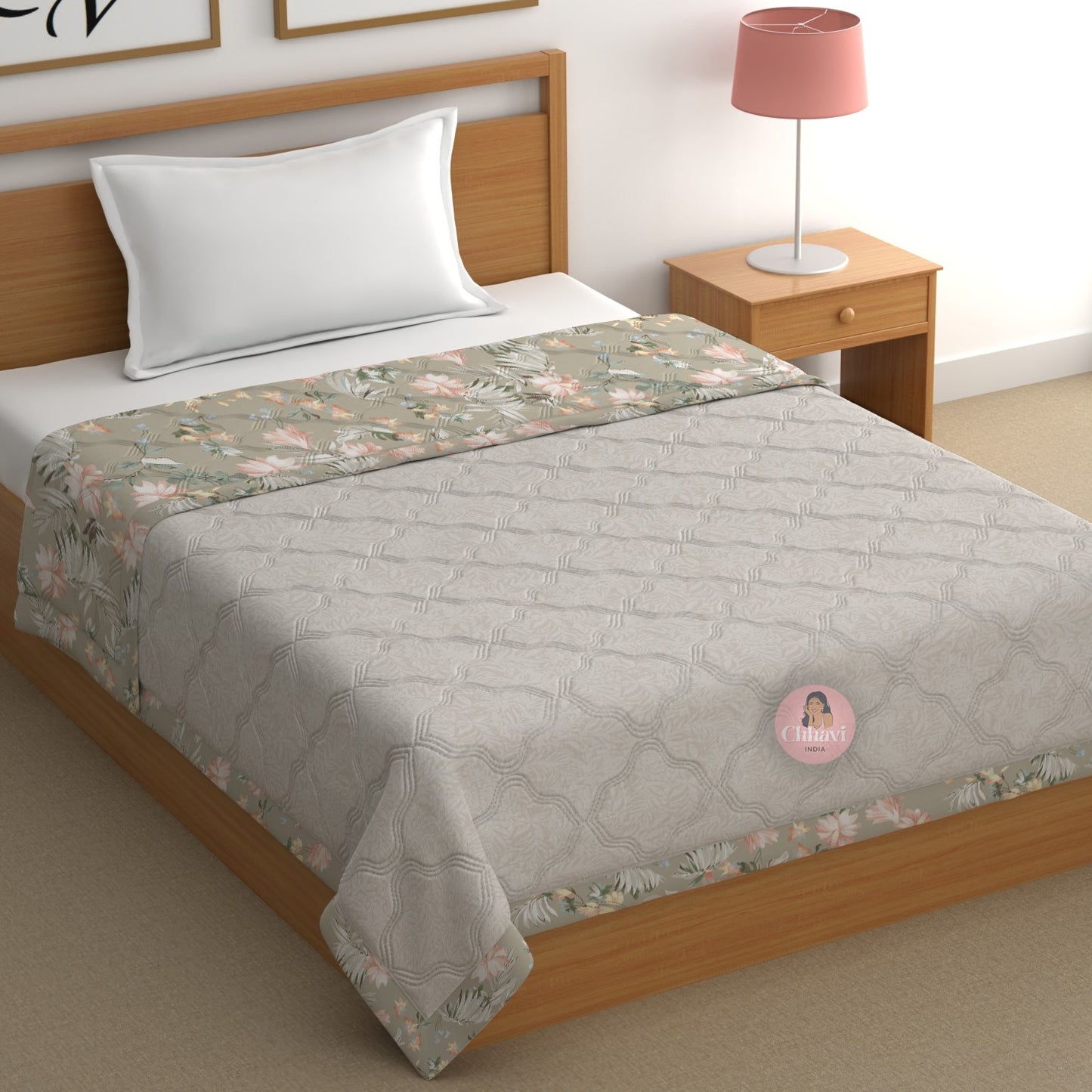 Chhavi india 210 TC single Bed Comforter