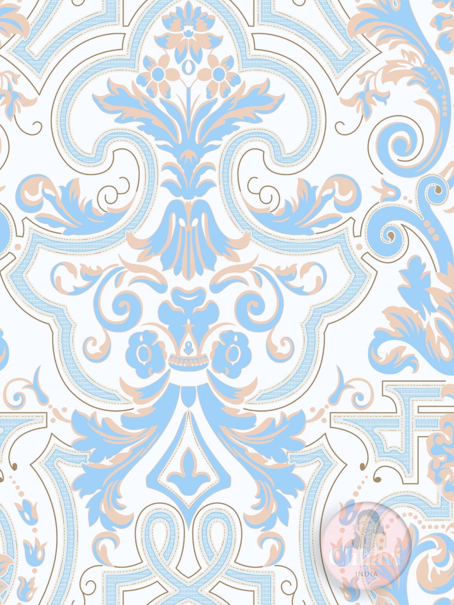 CHHAVI INDIA DESIGNER PRINTED DOOR CURTAIN