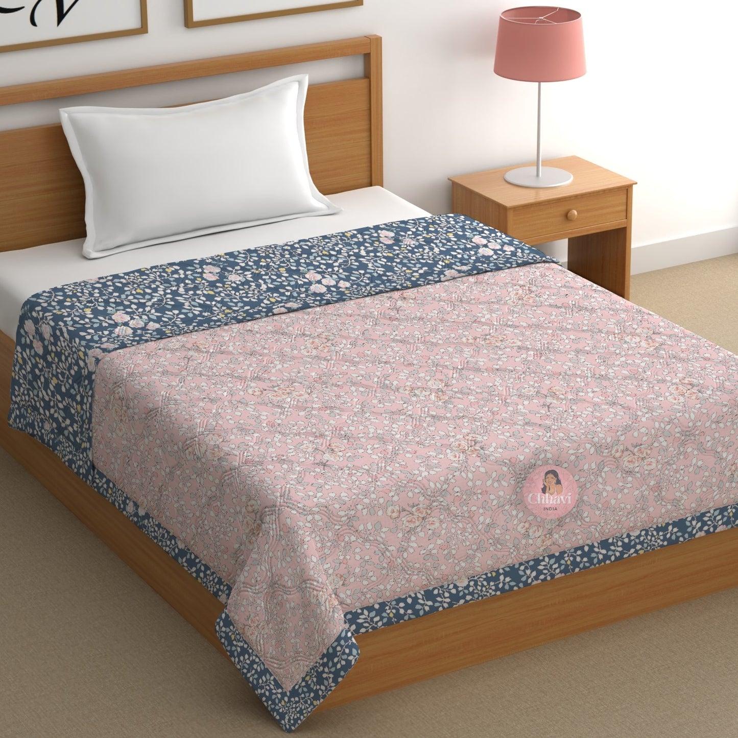 Chhavi india 210 TC single Bed Comforter