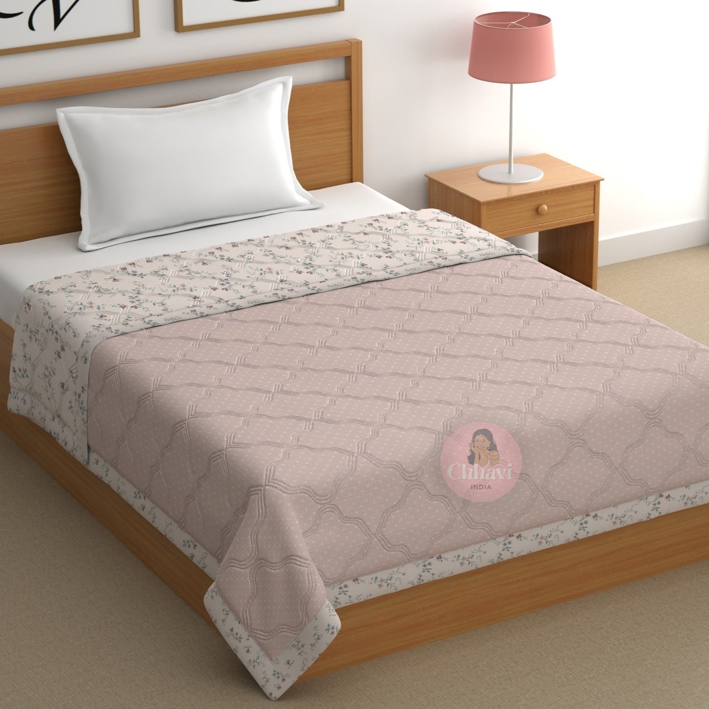 Chhavi india 210 TC single Bed Comforter