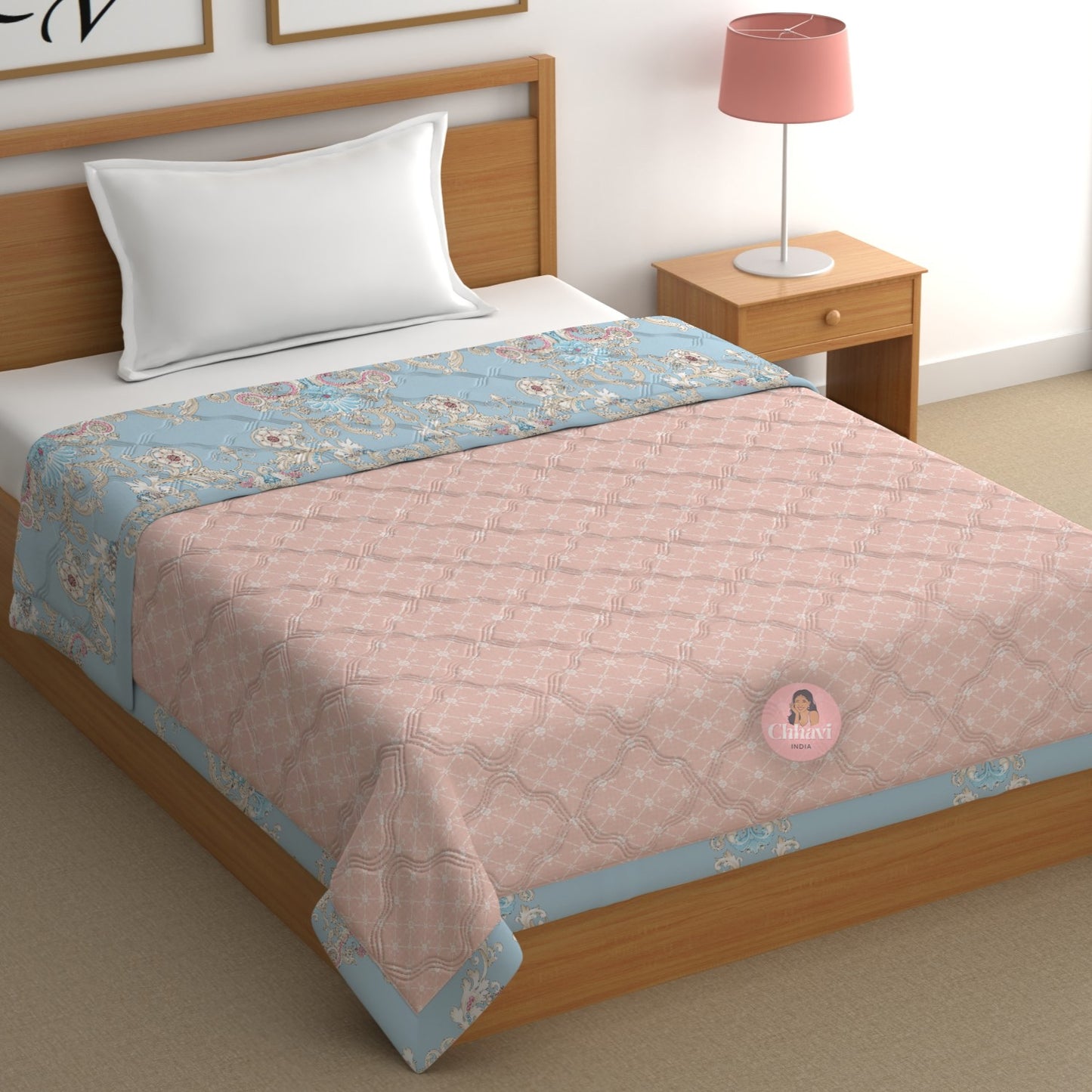 Chhavi india 210 TC single Bed Comforter