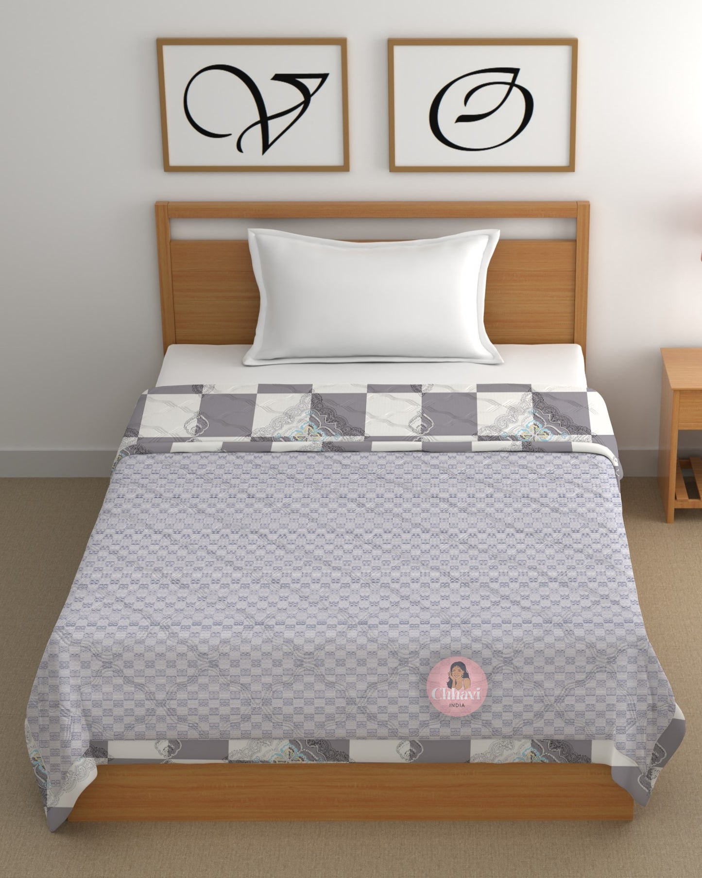 Chhavi india 210 TC single Bed Comforter