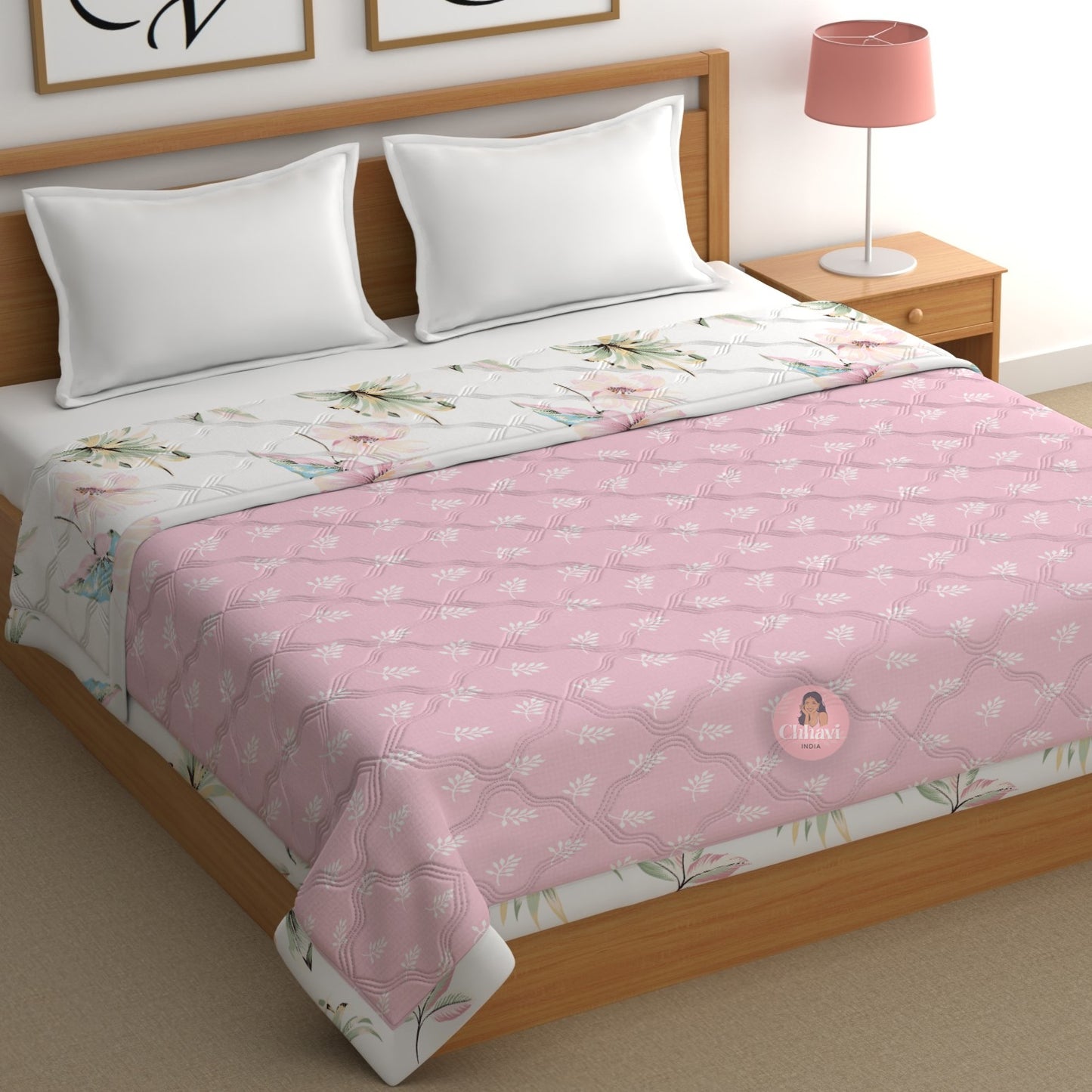 CHHAVI INDIA Printed Double Comforter for AC Room