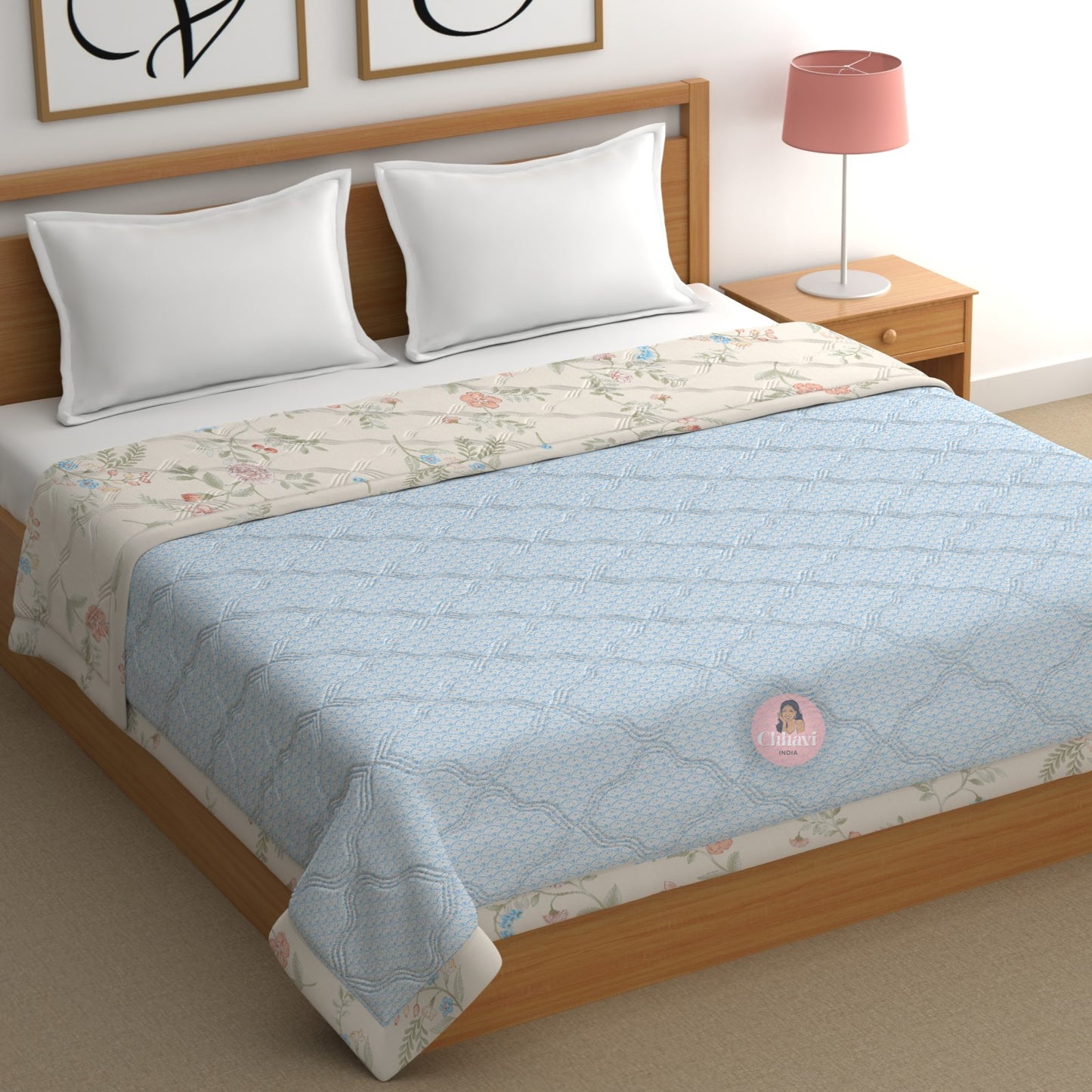 CHHAVI INDIA Printed Double Comforter for AC Room