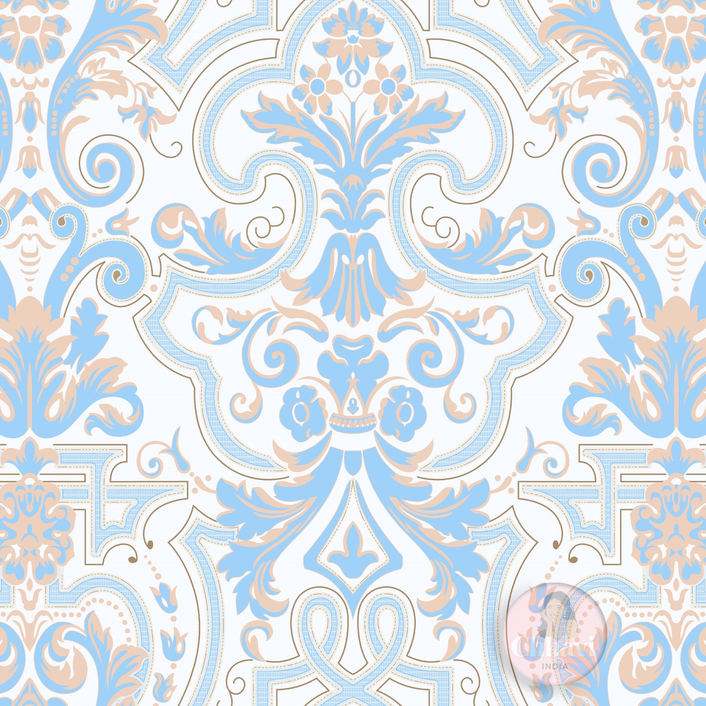 CHHAVI INDIA 210 TC Microfiber Printed King Size Bedsheet With Pillow Covers