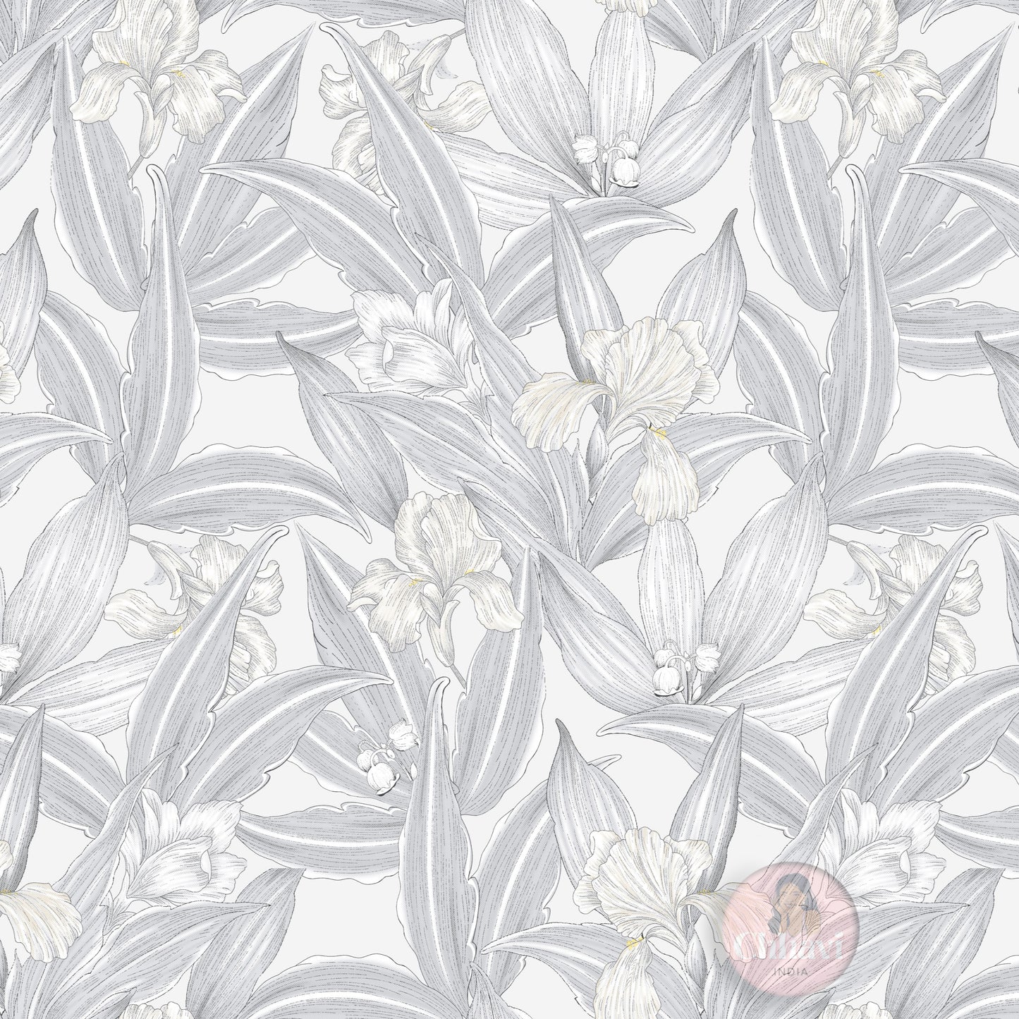 CHHAVI INDIA 210 TC Microfiber Printed King Size Bedsheet With Pillow Covers