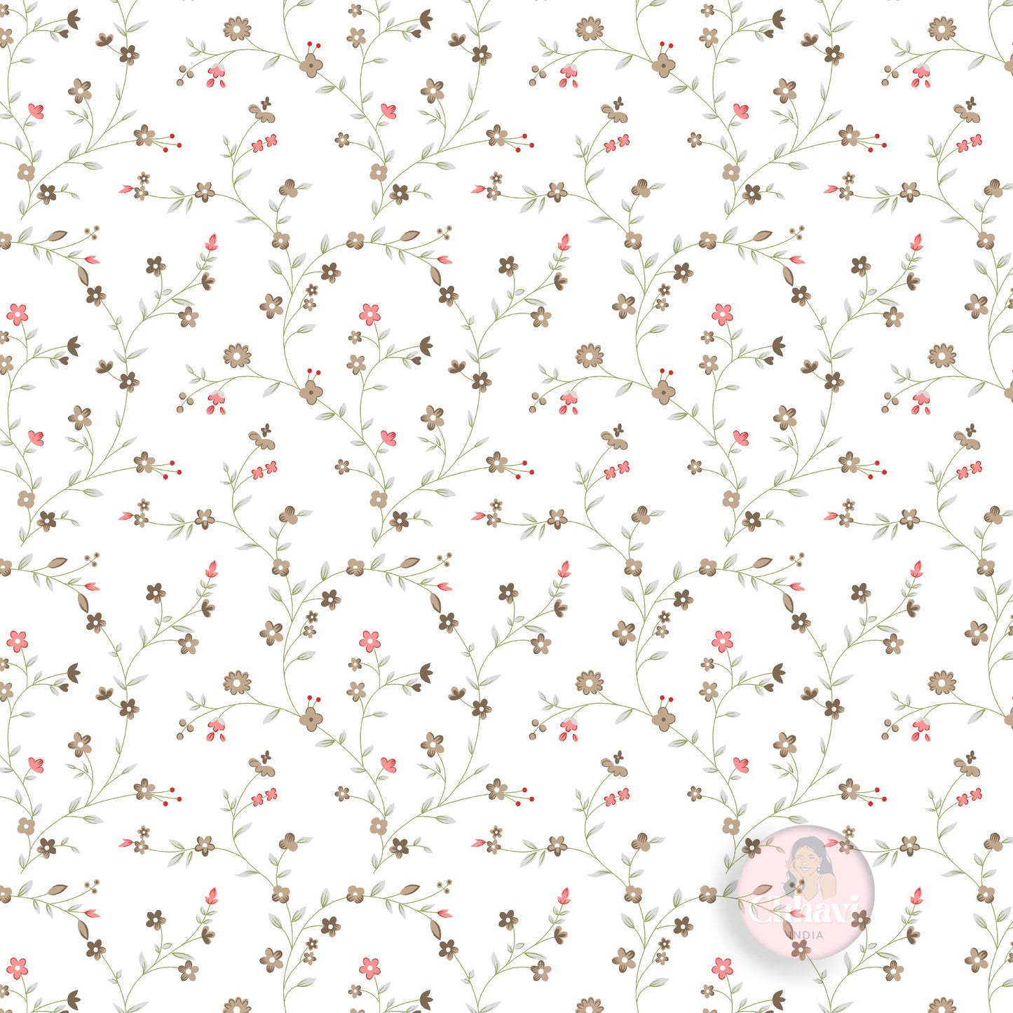 CHHAVI INDIA 210 TC Microfiber Printed Double Bedsheet With Pillow Covers