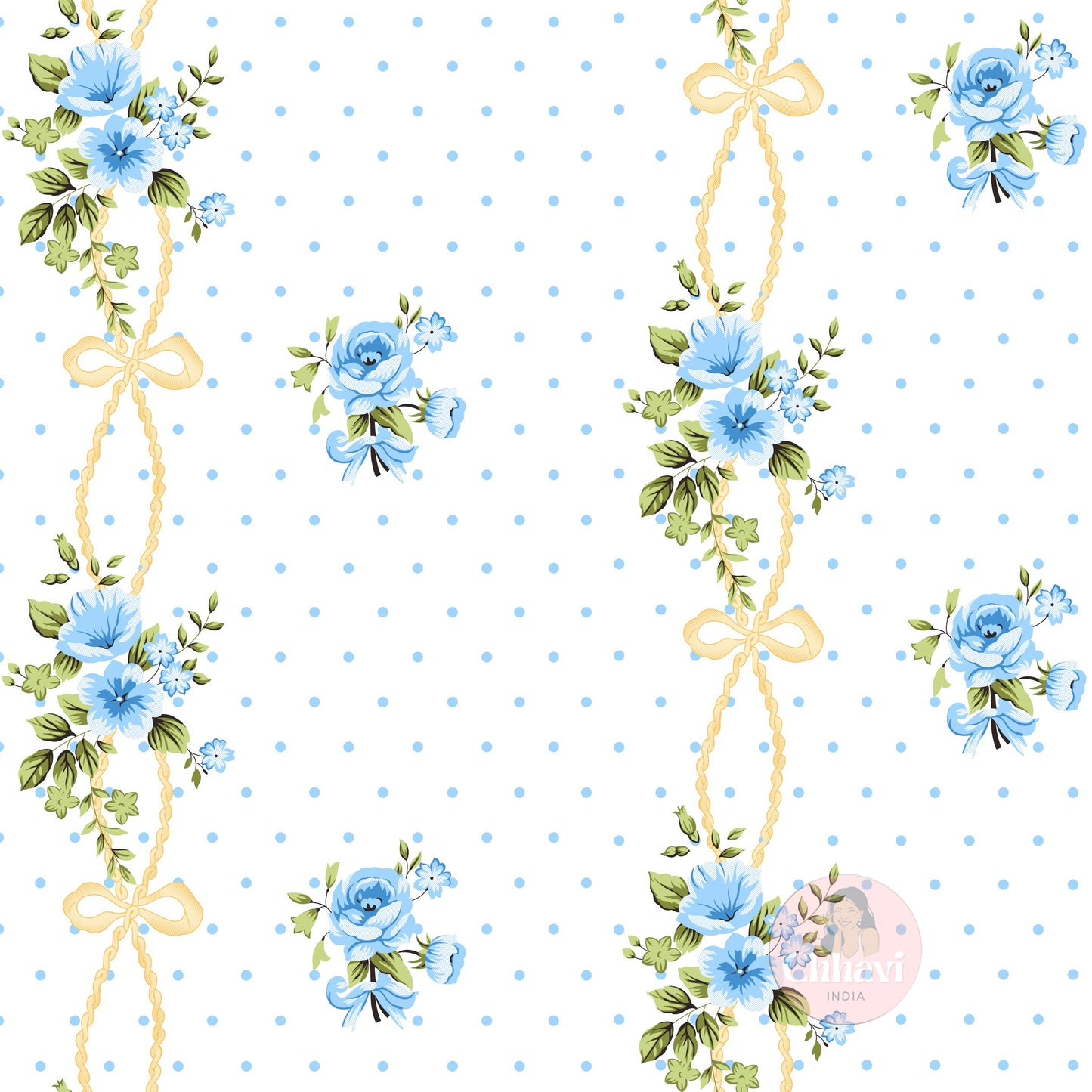 CHHAVI INDIA 210 TC Microfiber Printed Double Bedsheet With Pillow Covers