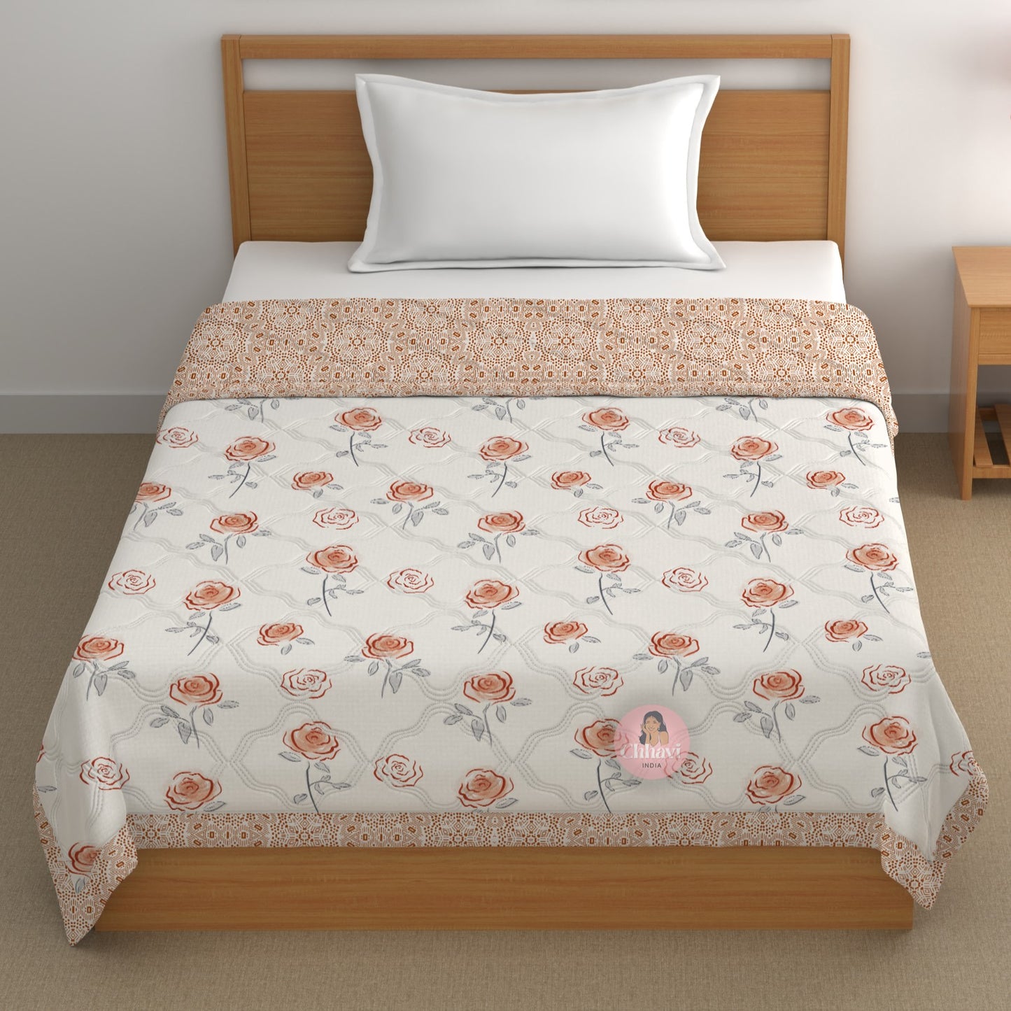 Chhavi india 210 TC single Bed Comforter