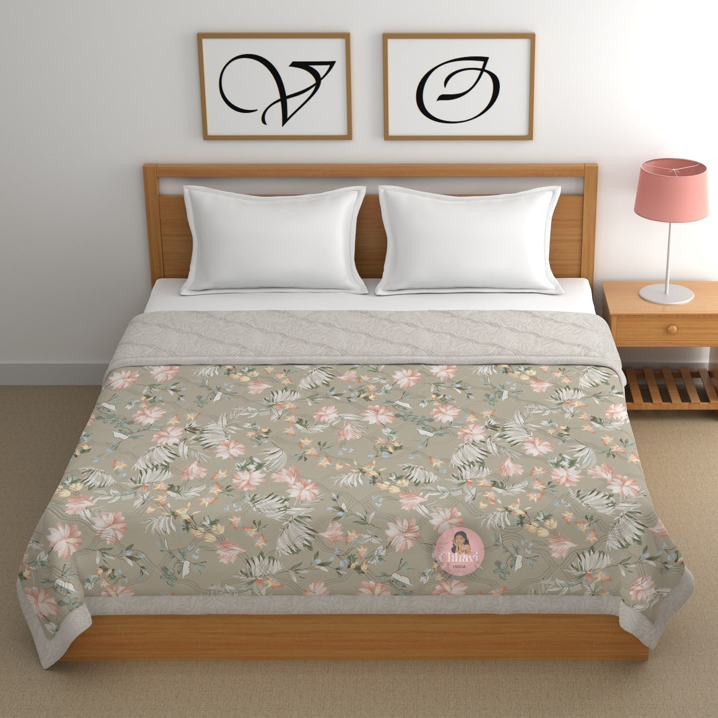 CHHAVI INDIA Printed Double Comforter for AC Room