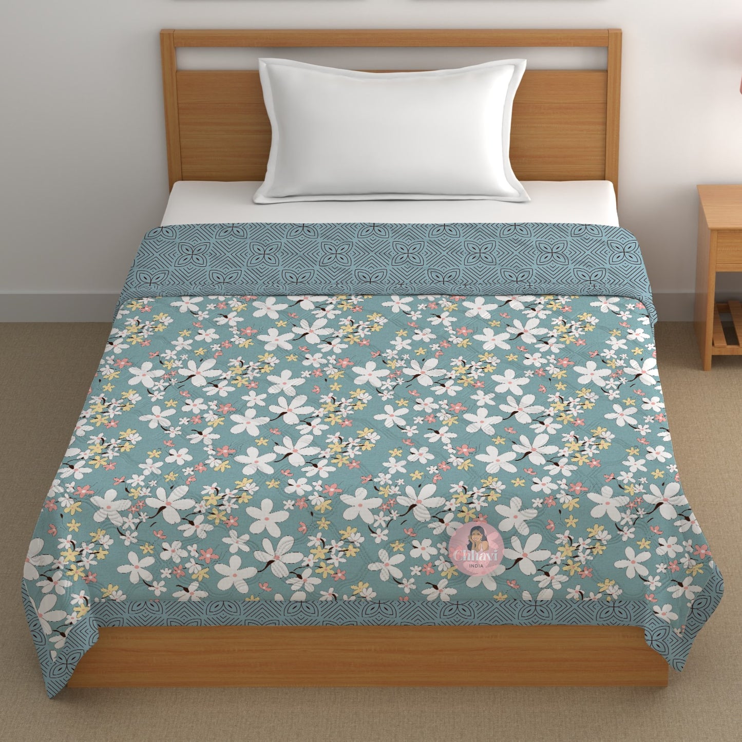 Chhavi india 210 TC single Bed Comforter