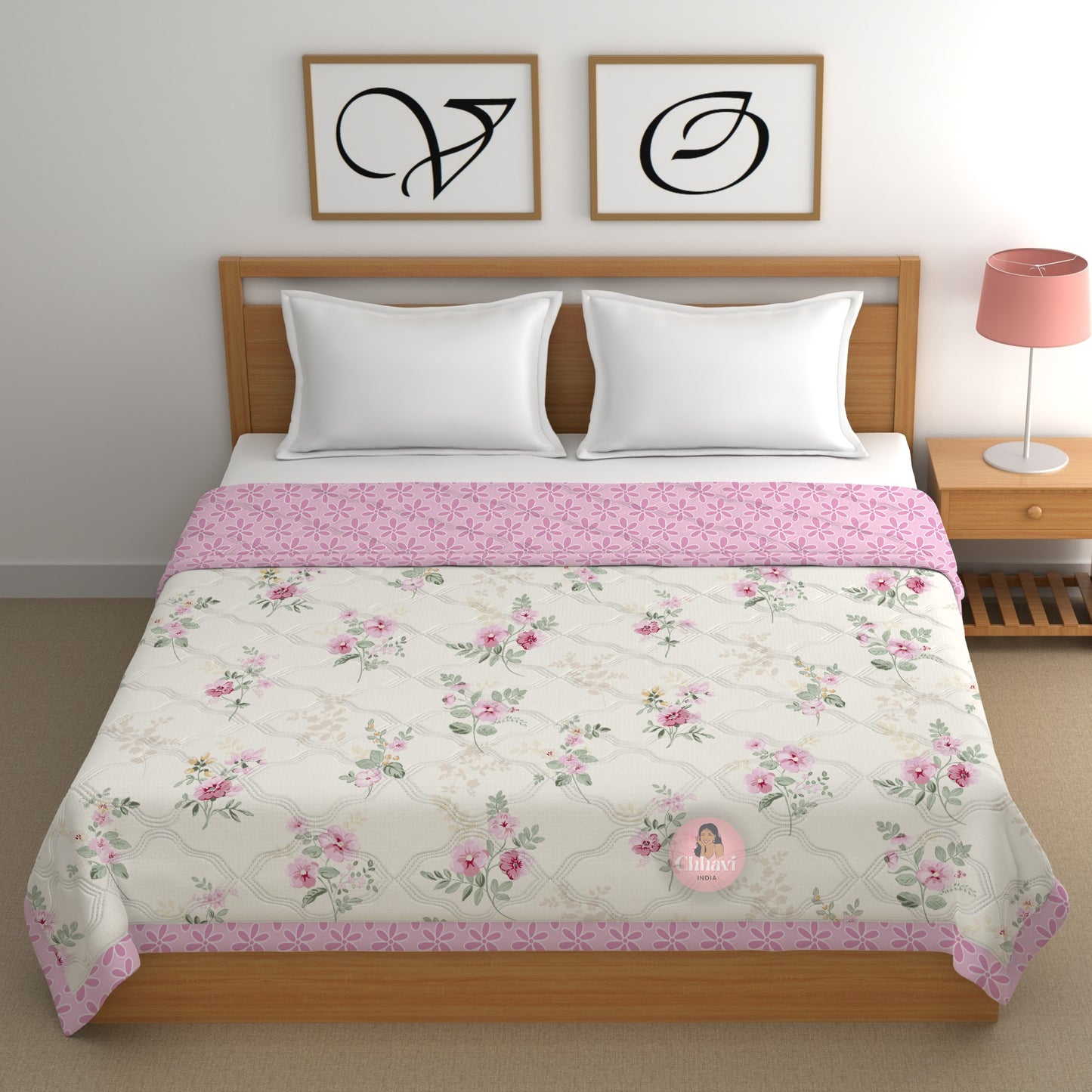 CHHAVI INDIA Printed Double Comforter for AC Room