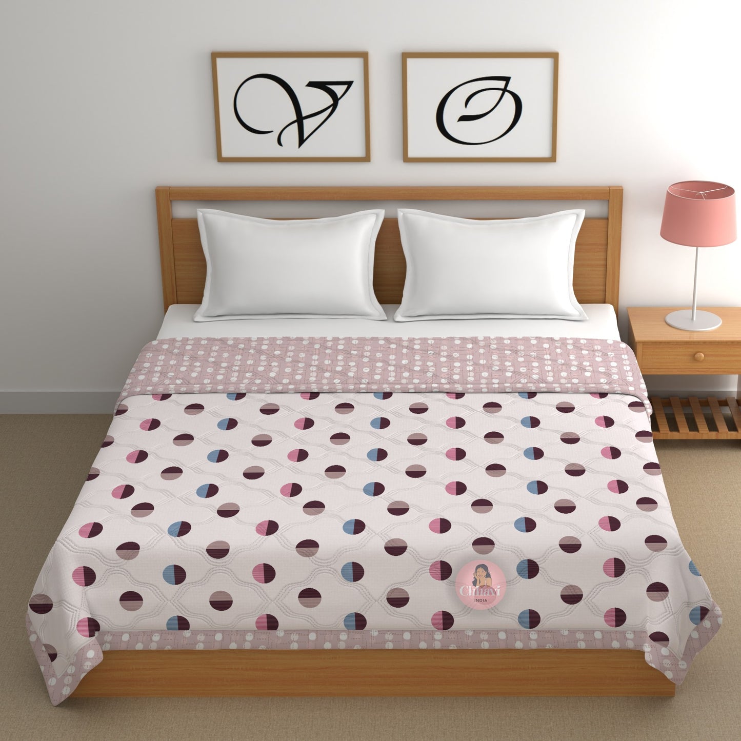 CHHAVI INDIA Printed Double Comforter for AC Room