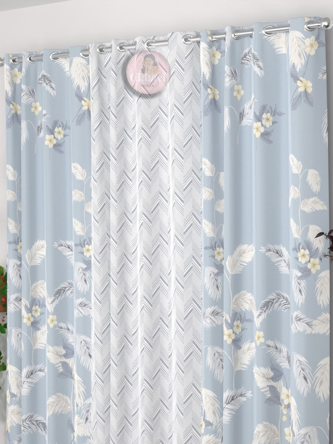 CHHAVI INDIA DESIGNER PRINTED DOOR CURTAIN