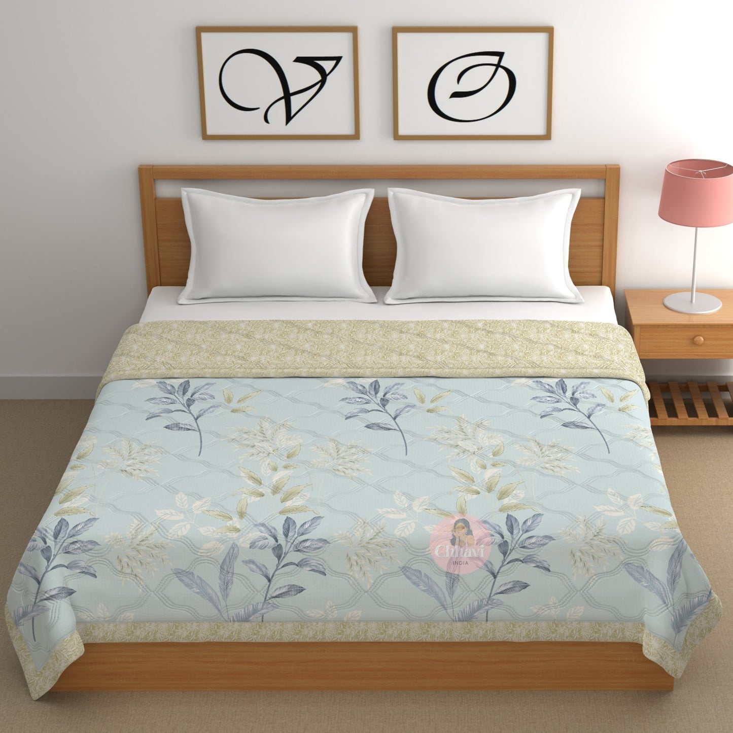 CHHAVI INDIA Printed Double Comforter for AC Room