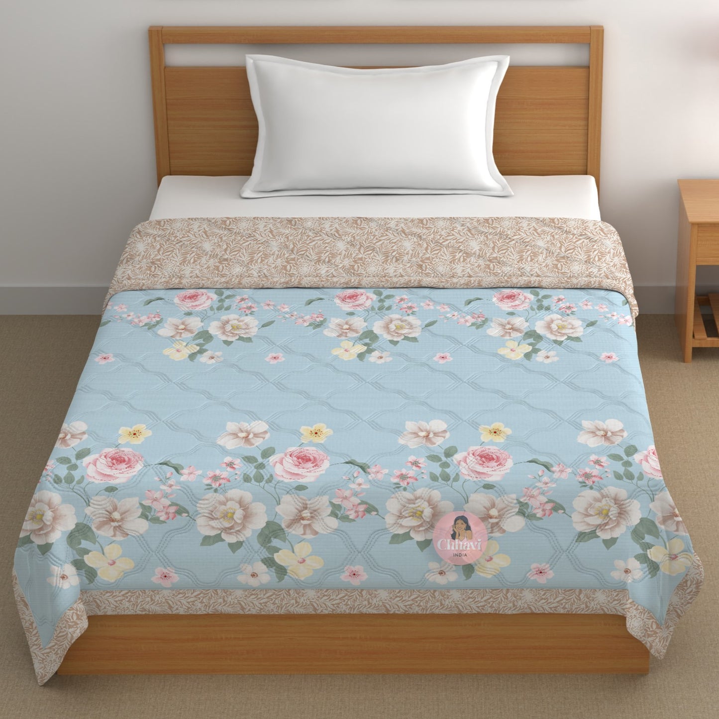 Chhavi india 210 TC single Bed Comforter