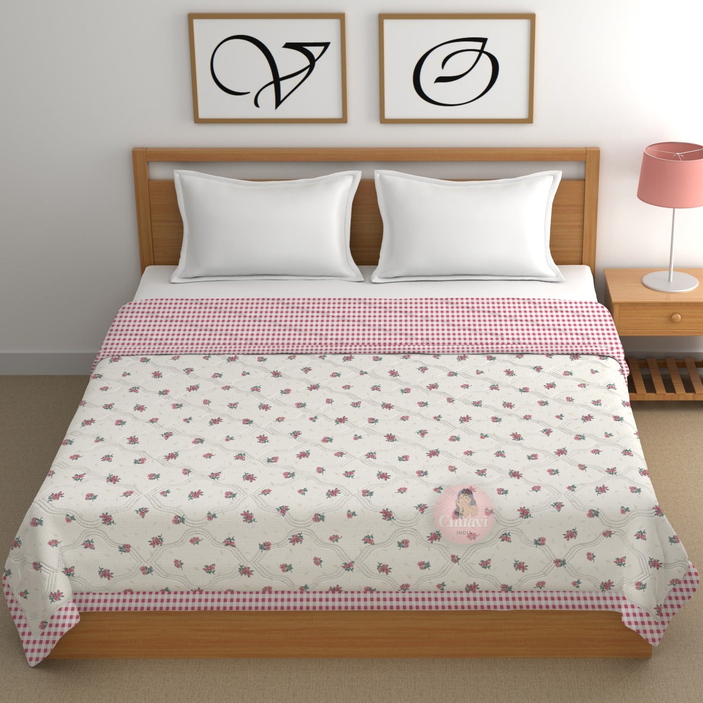CHHAVI INDIA Printed Double Comforter for AC Room
