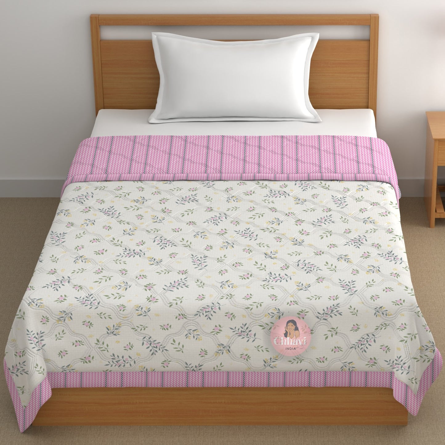 Chhavi india 210 TC single Bed Comforter