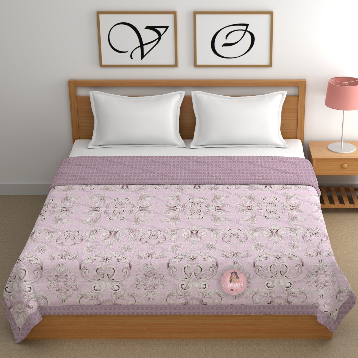 CHHAVI INDIA Printed Double Comforter for AC Room