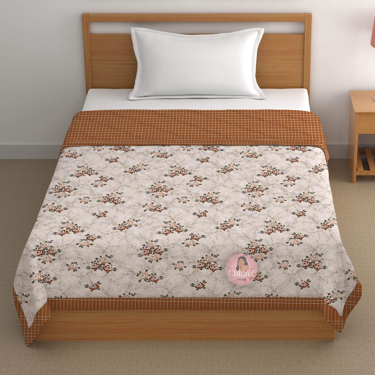 Chhavi india 210 TC single Bed Comforter