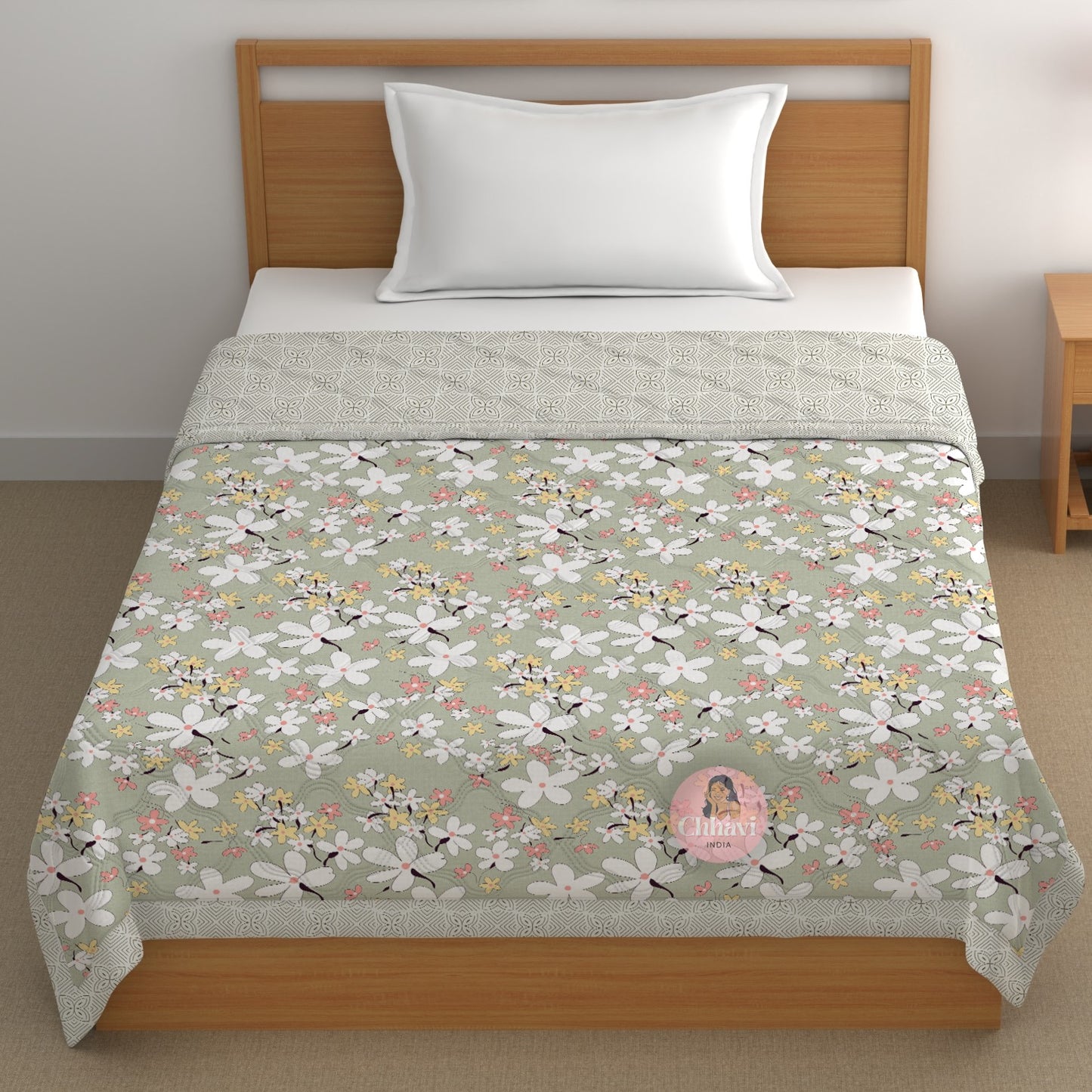 Chhavi india 210 TC single Bed Comforter