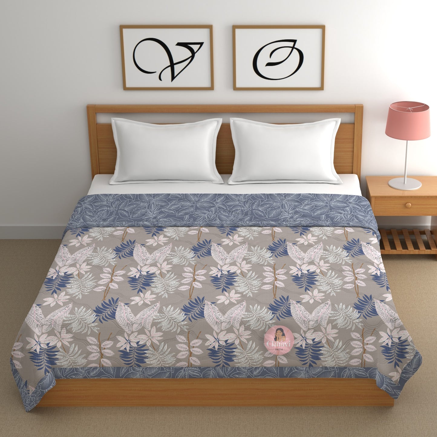 CHHAVI INDIA Printed Double Comforter for AC Room